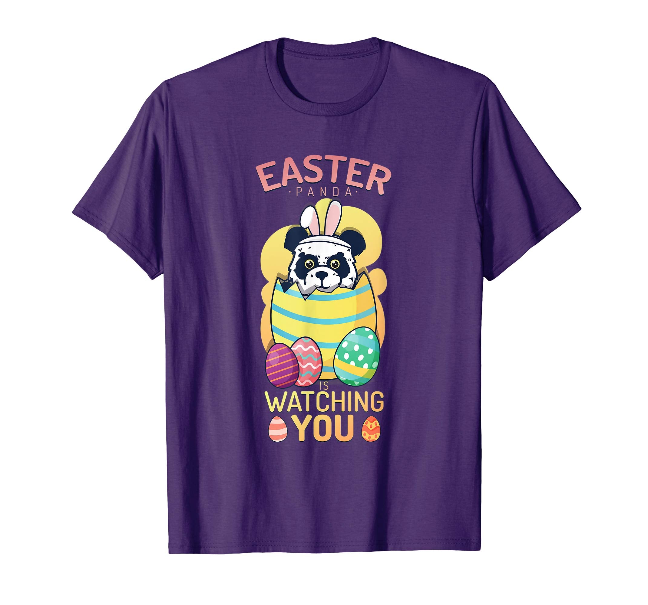 Happy Easter Panda Eggs 2019 Cute Gift T Shirt boys girls