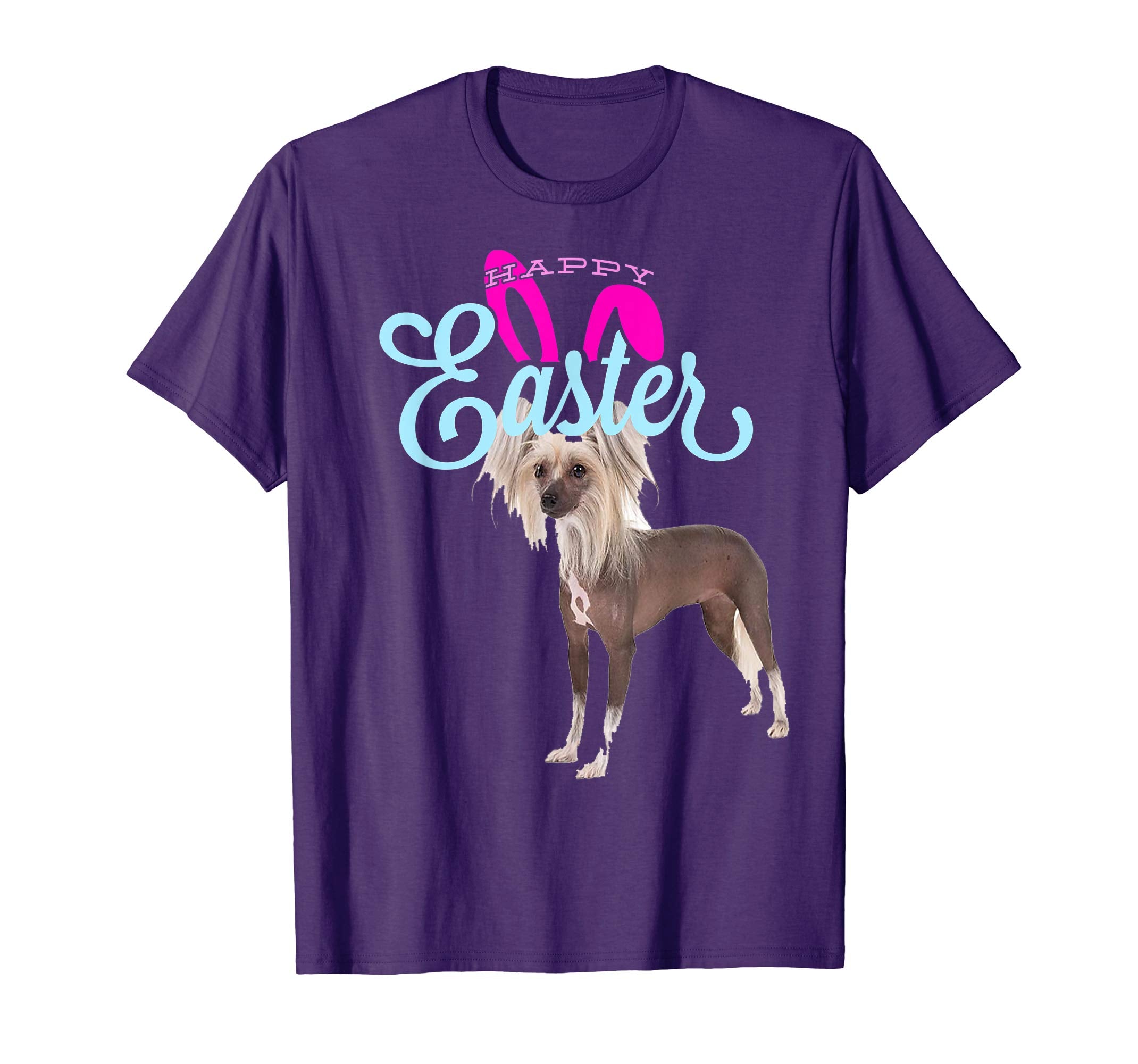 Easter Bunny Chinese Crested Shirt Dog Men Women Gift Easter