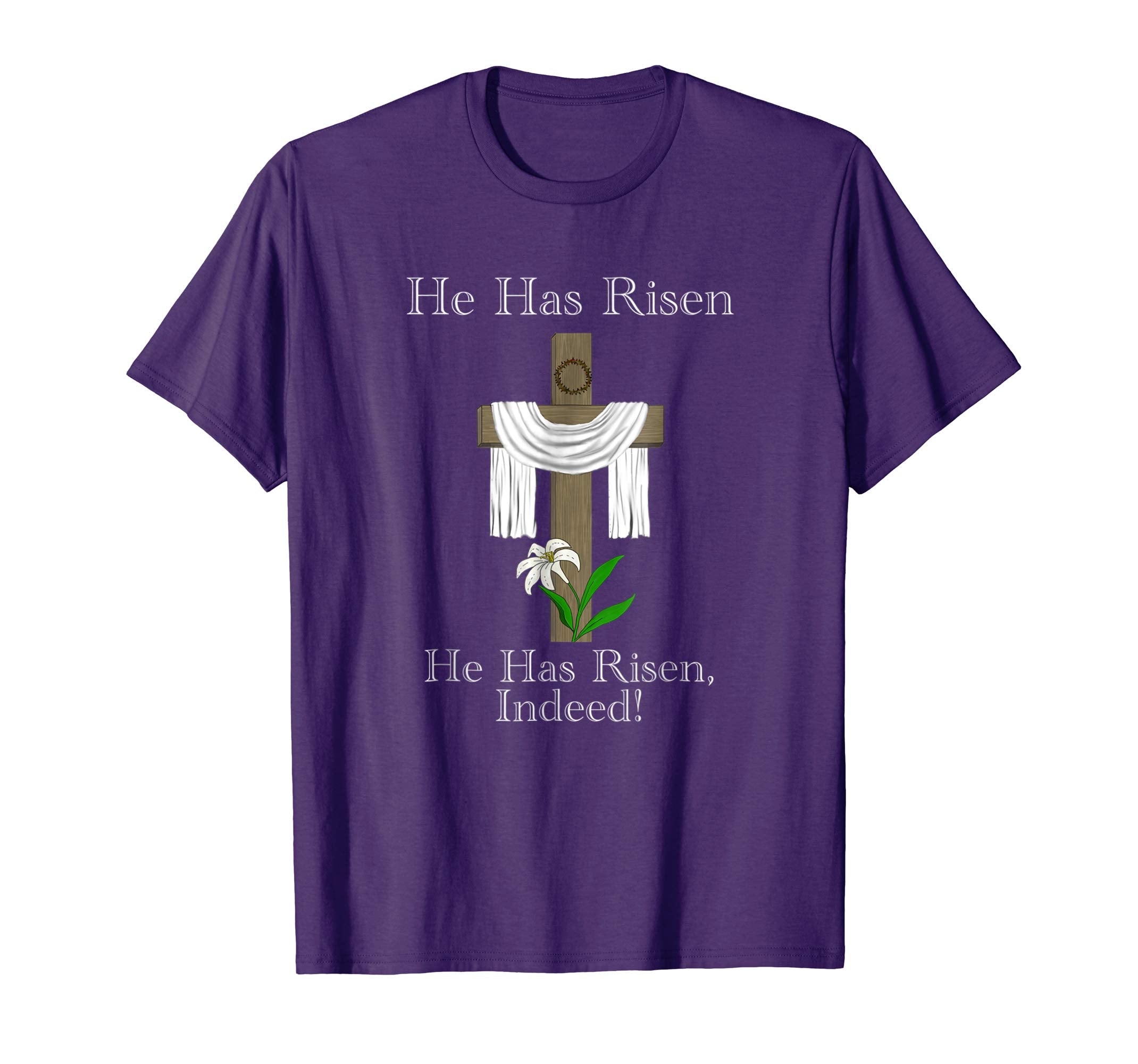 He Is Risen Indeed Traditional Easter Resurrection T-Shirt
