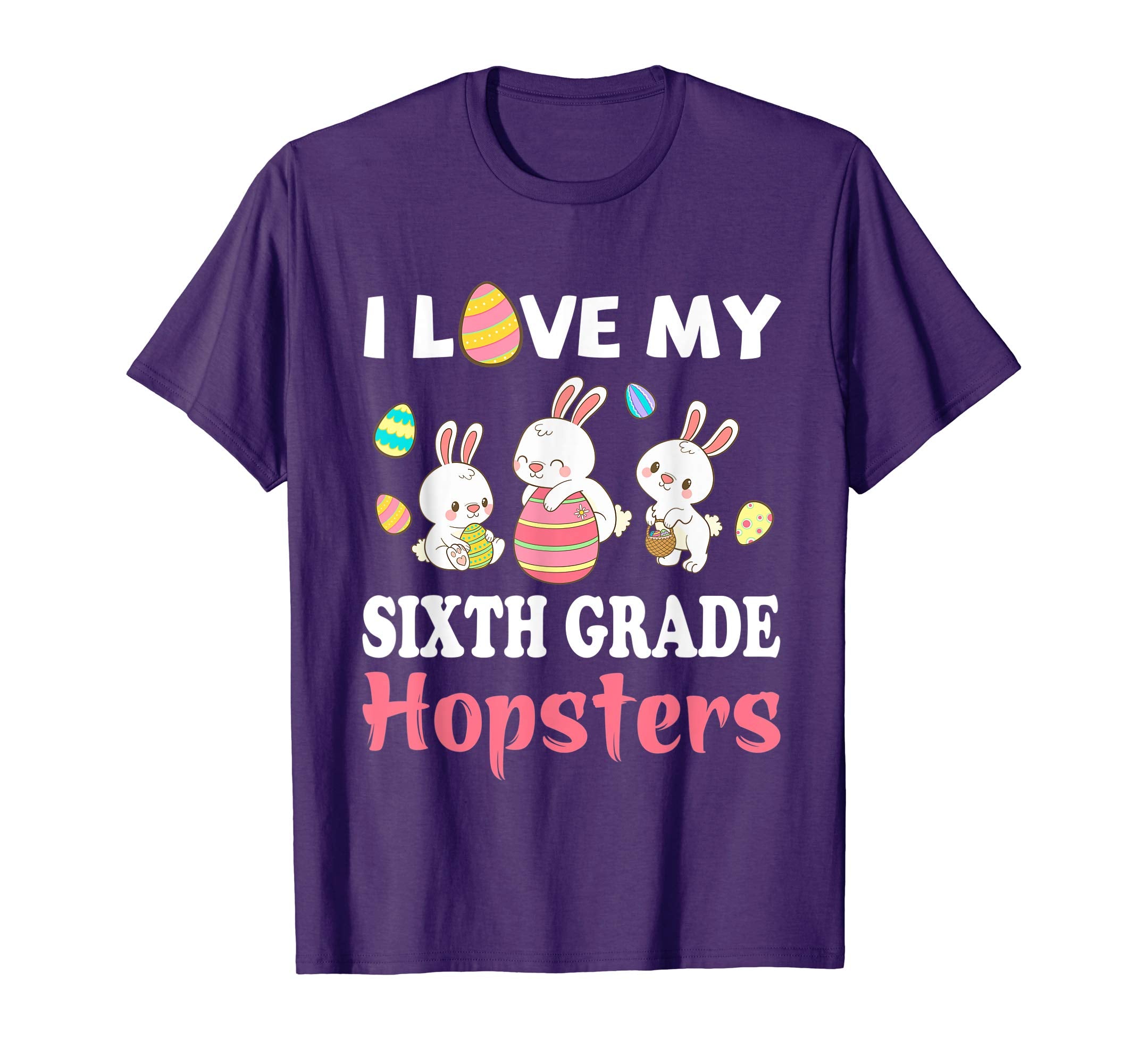 Easter Sixth Grade Teacher T-Shirt Gift Easter Day Shirts