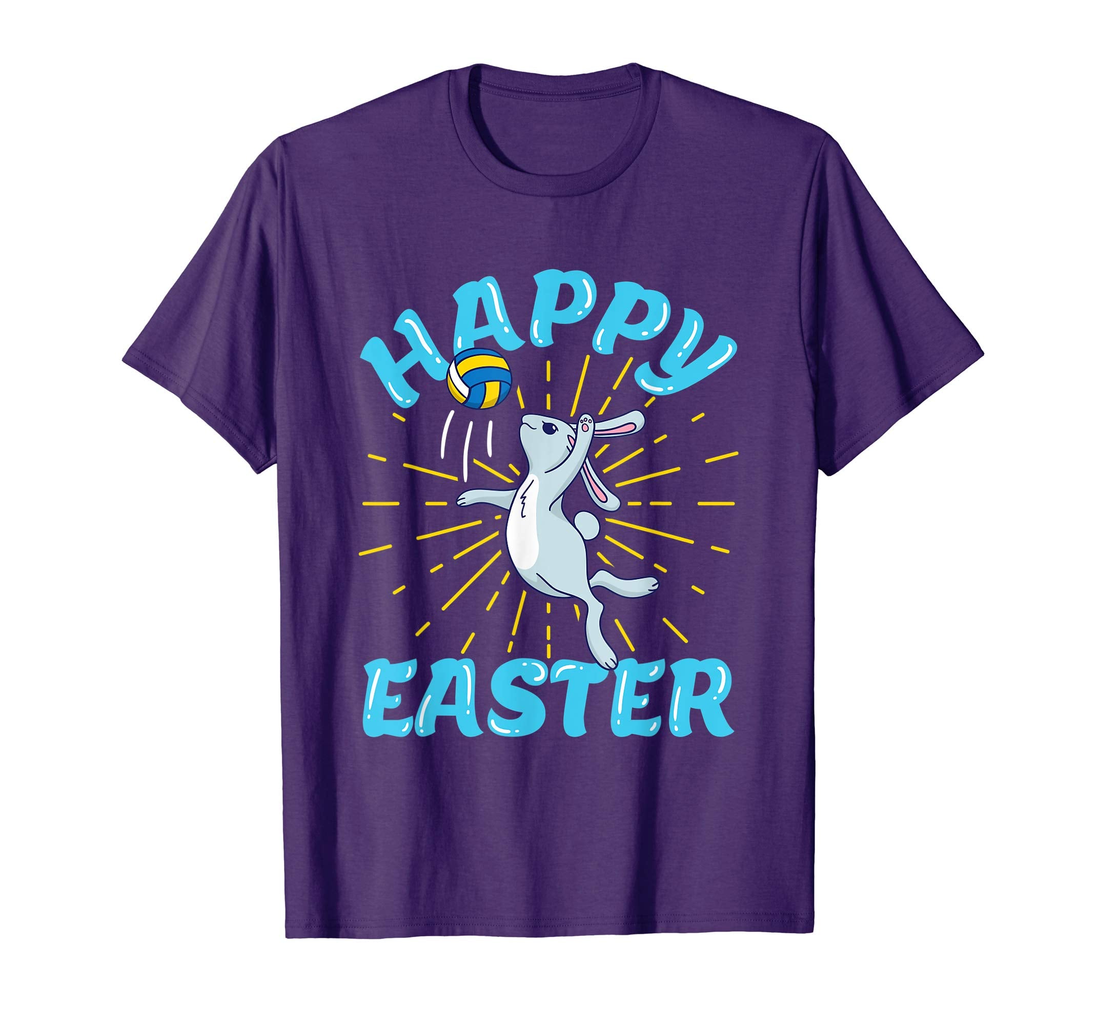 Easter Volleyball Shirt Bunny Doing Jump Serve Cute
