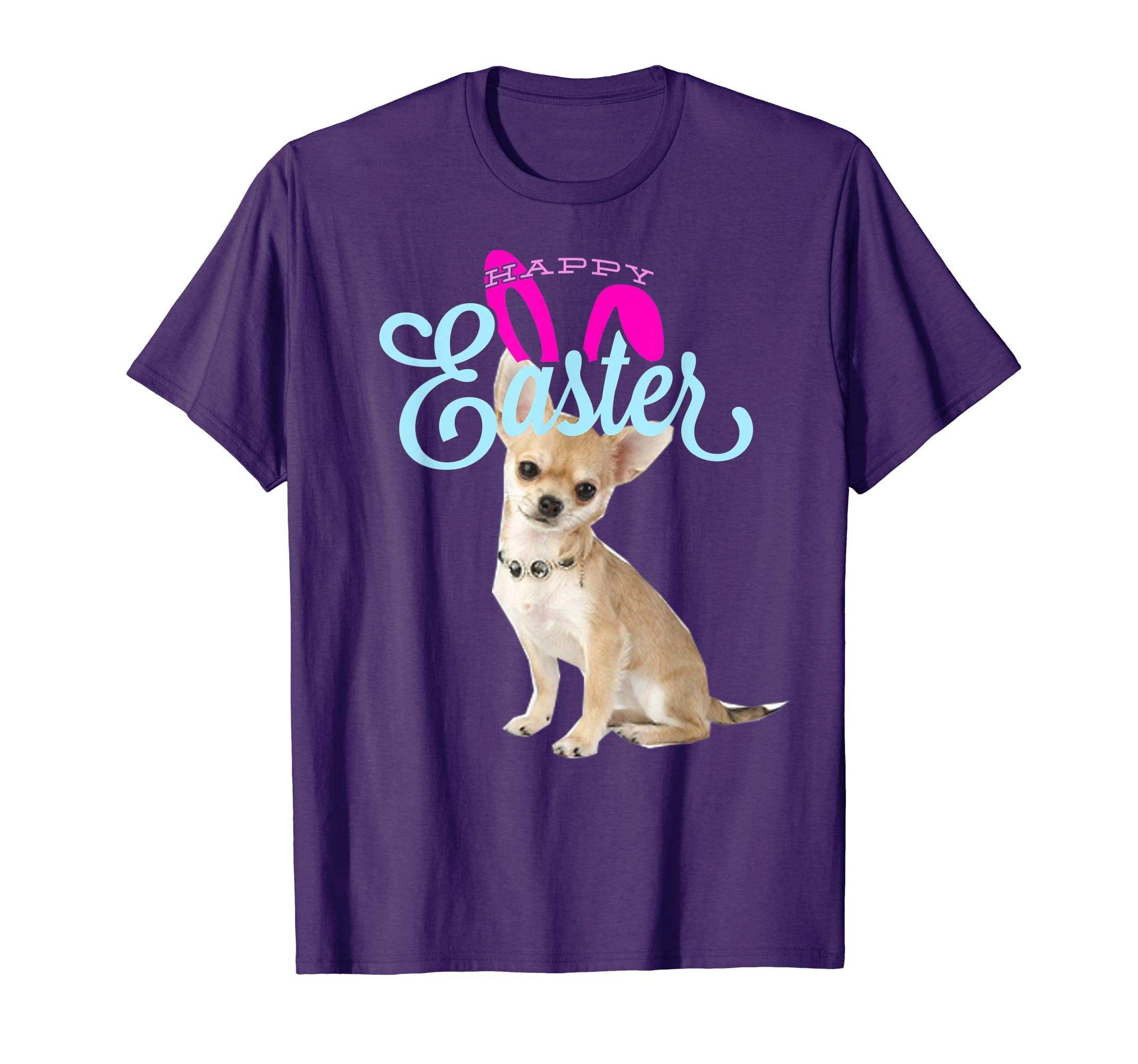Easter Bunny Chihuahua Tshirt Dog Men Women Gift Easter Day