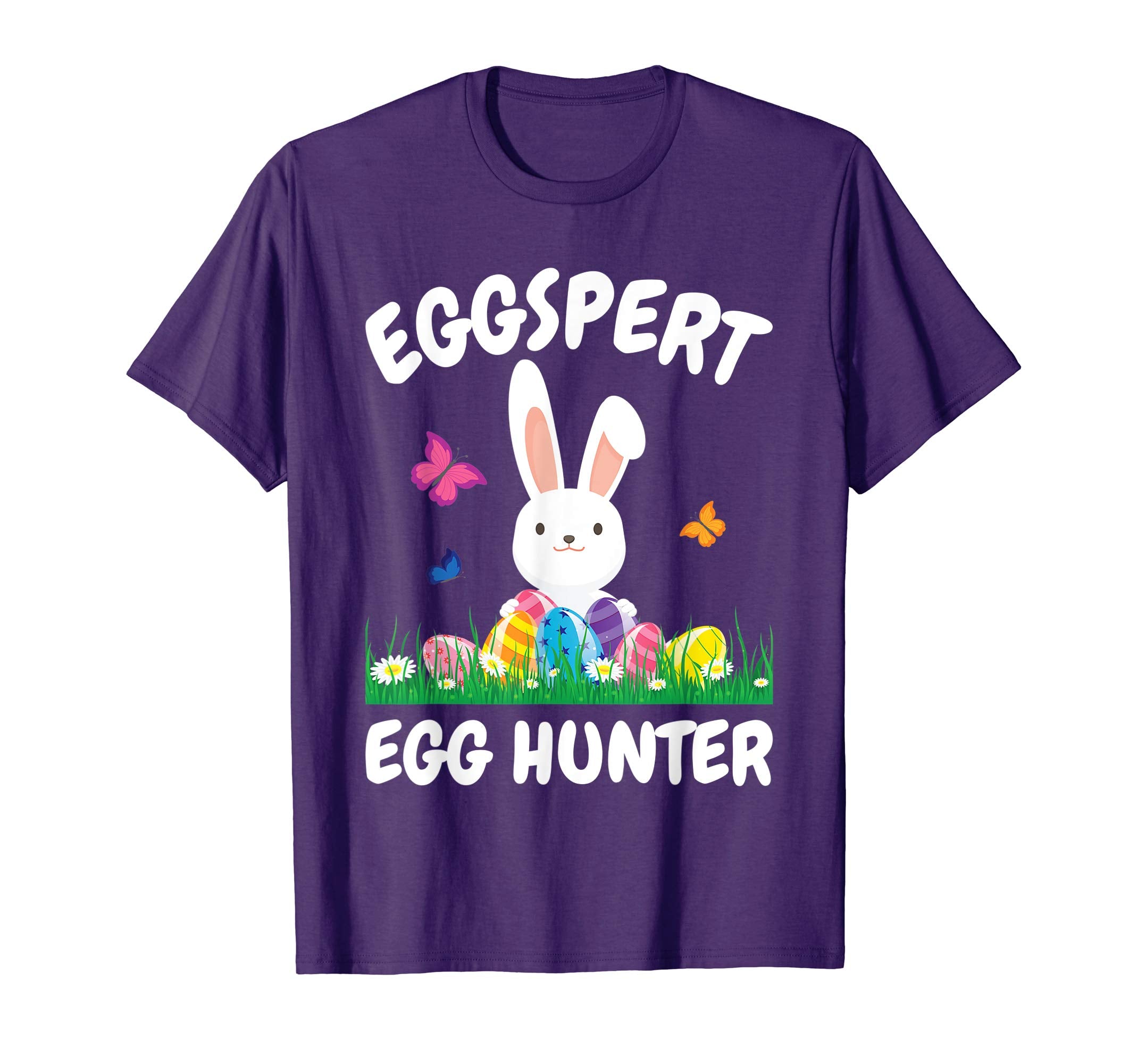 Easter Shirt Egg Hunt Eggspert Hunter Tee for Girls