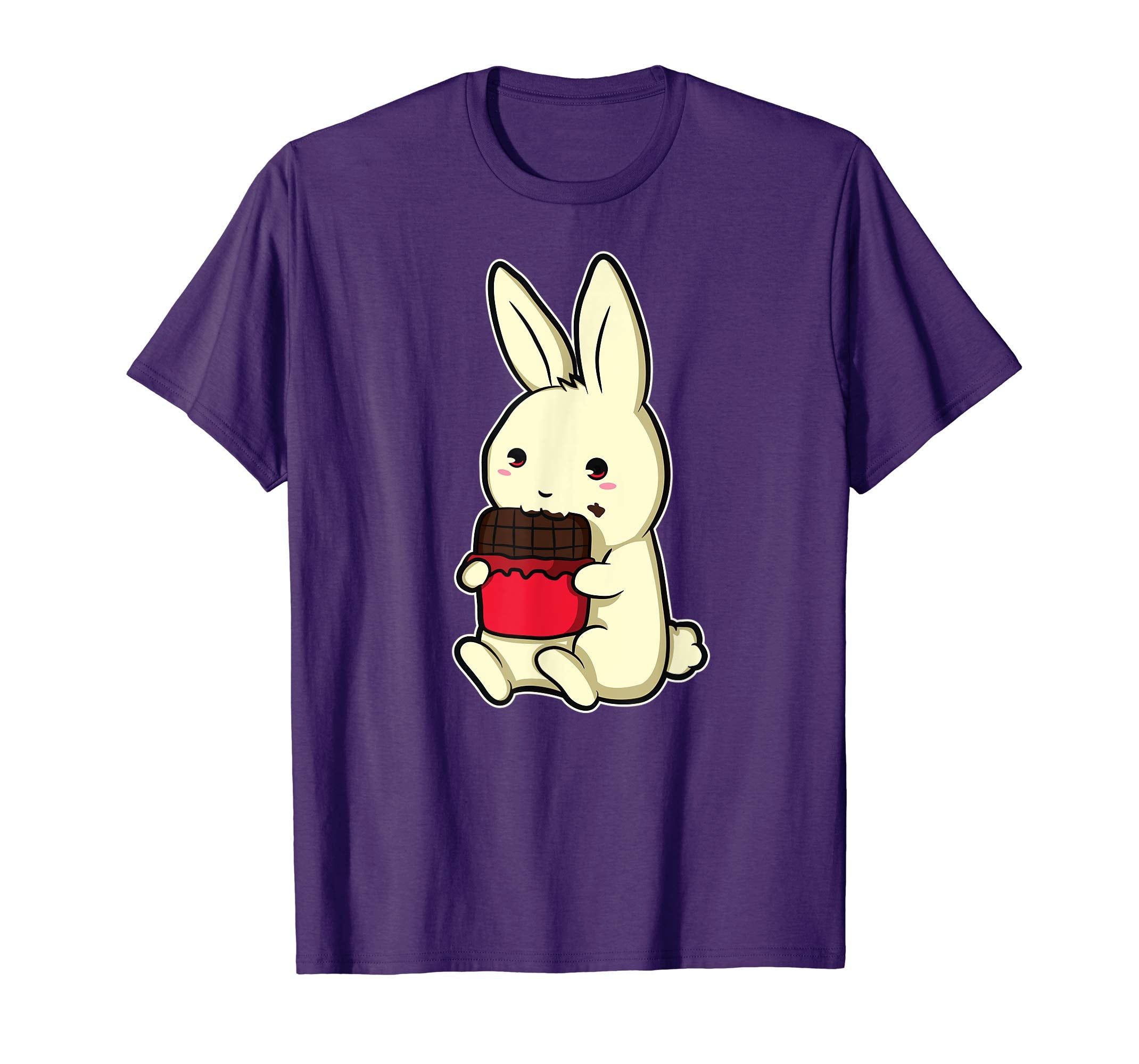 Funny Chocolate Bunny T-Shirt For Pet Lover Easter Gift