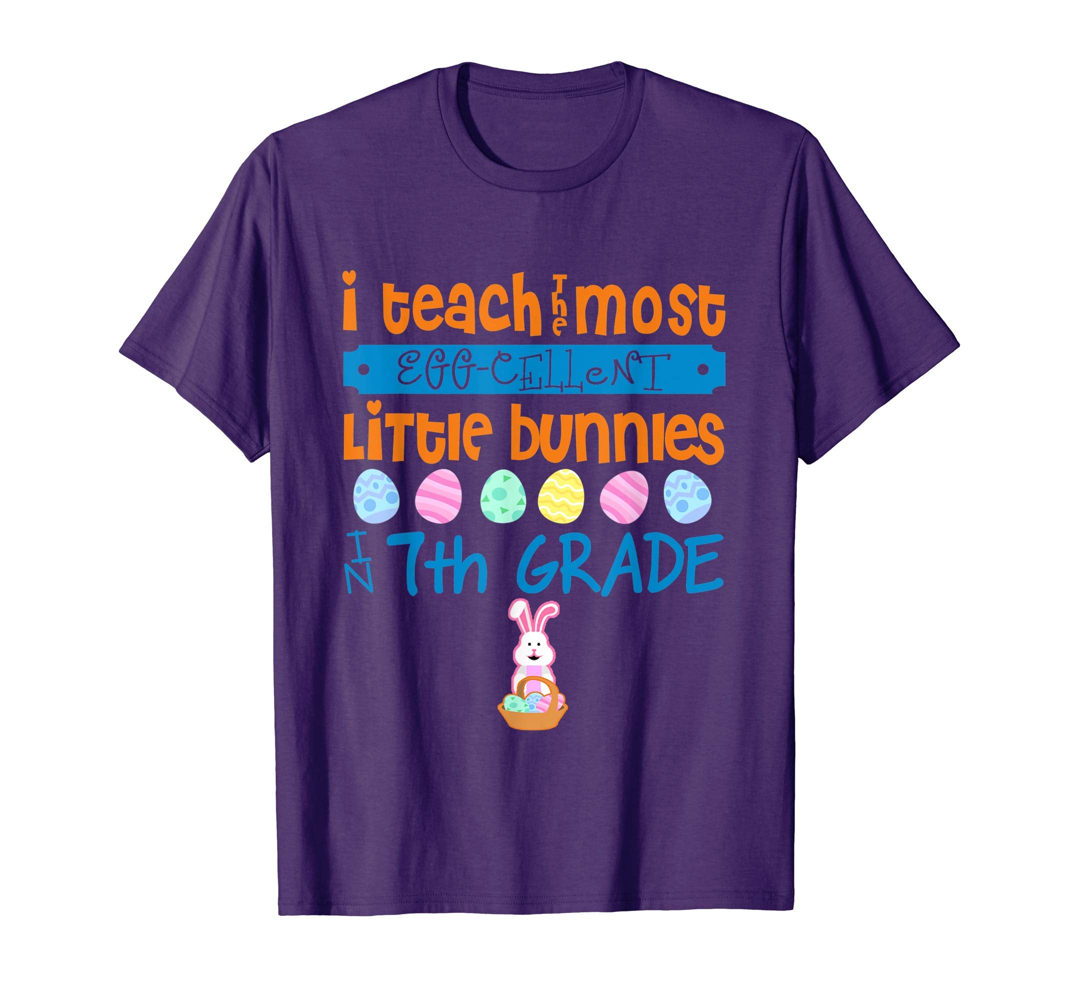 Easter Egg Shirt - 7th Grade Teachers Bunny Gift