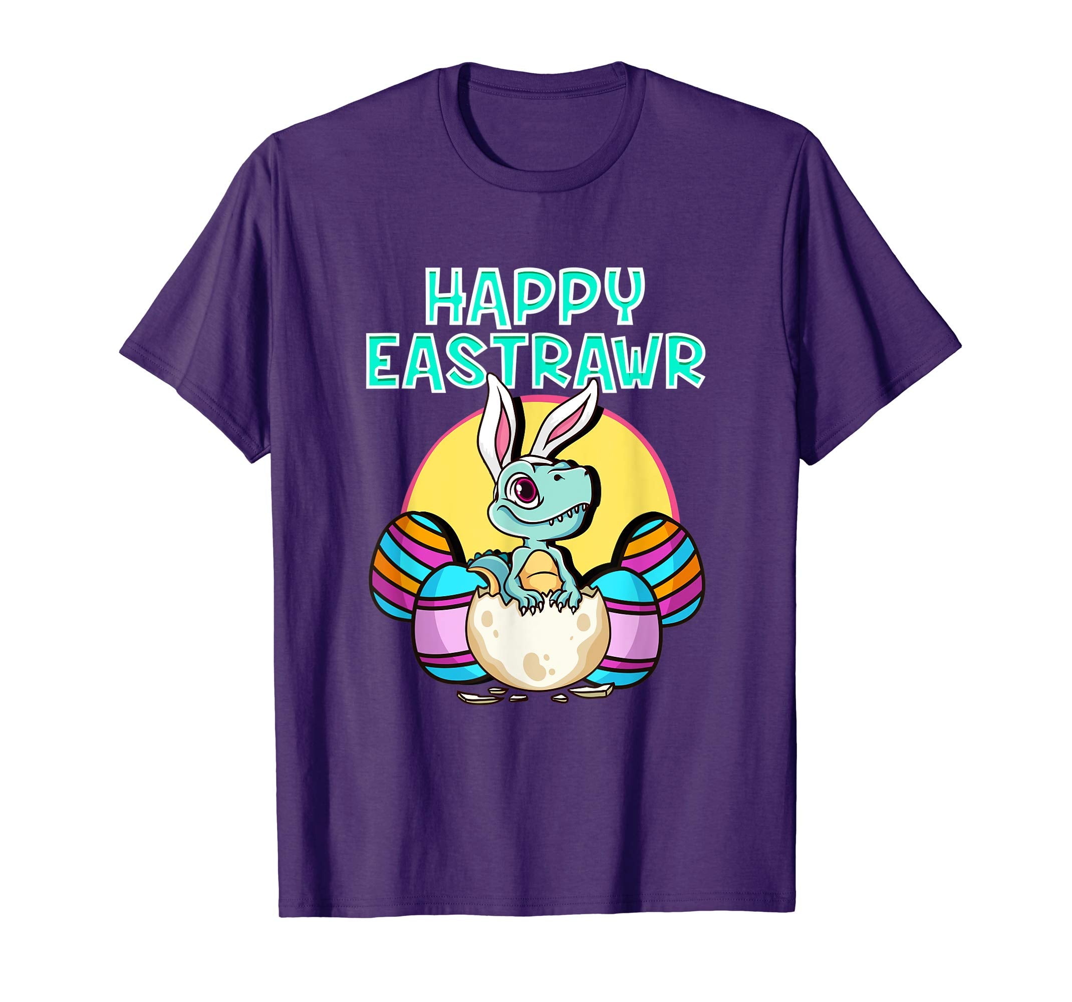 Happy Eastrawr! Funny Easter Egg Baby Dinosaur T-Shirt