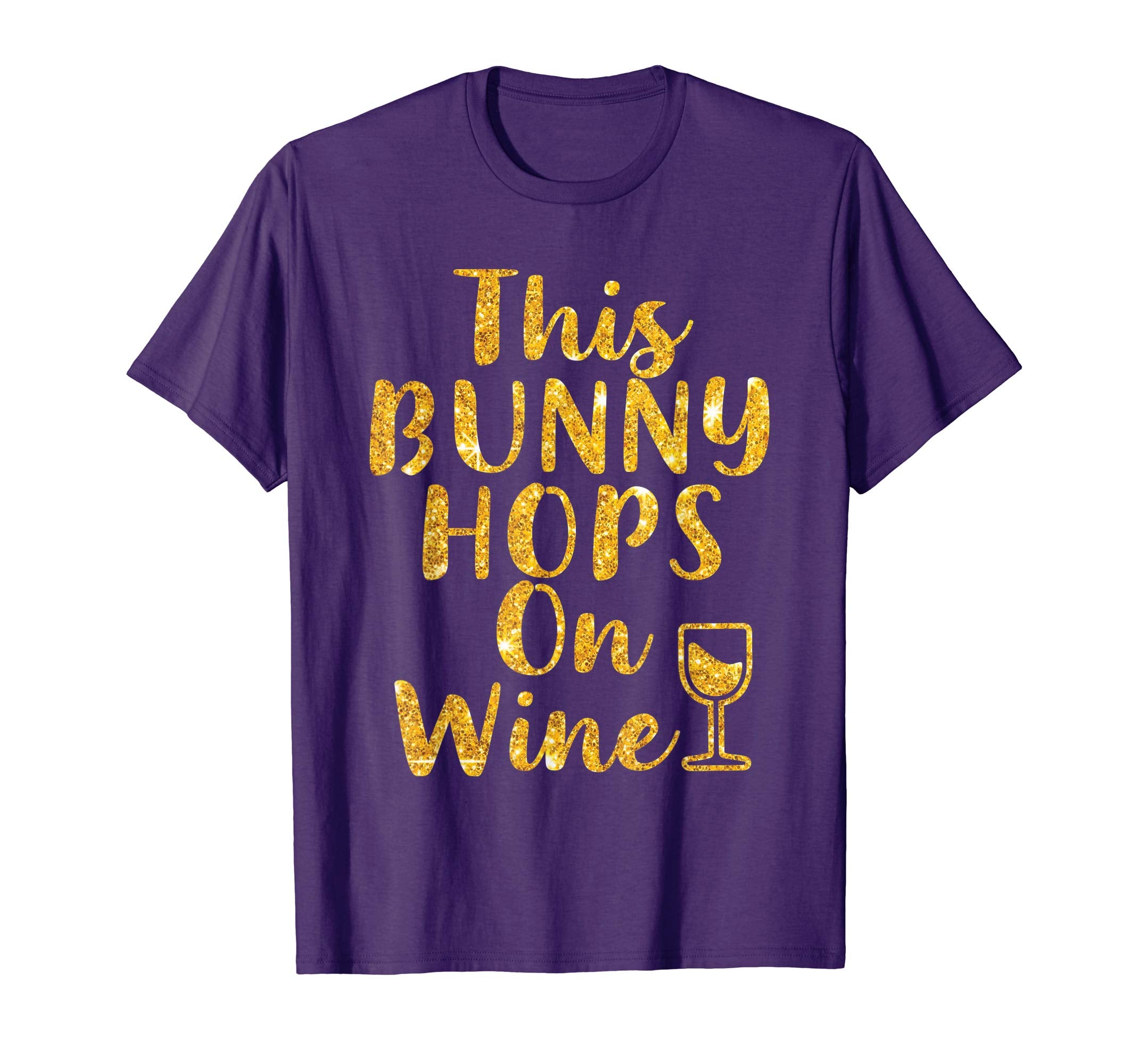This Bunny Hops on Wine tshirt Easter Bunny