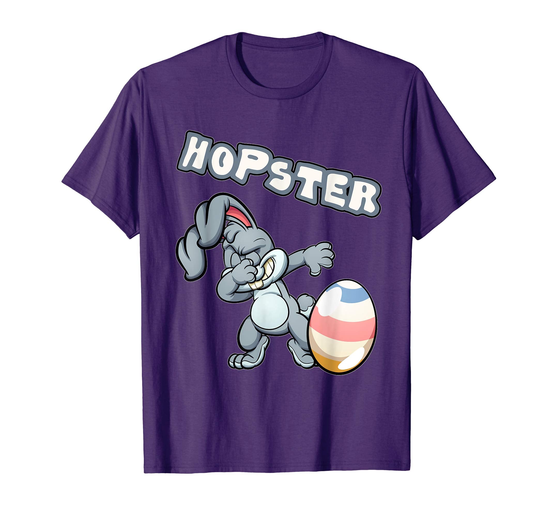 Easter Shirt For Kids Boys Girls Dabbing Easter Bunny Gift