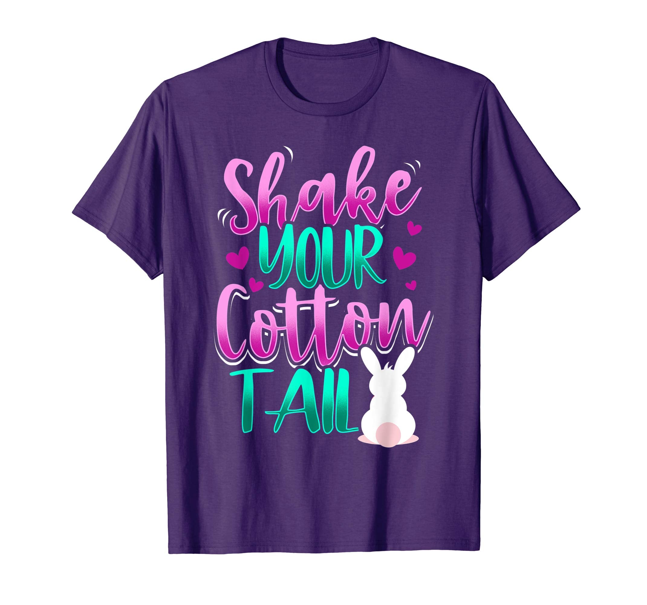 Easter Shake Your Cotton Tail Bunny T-Shirt for Adults, Kids