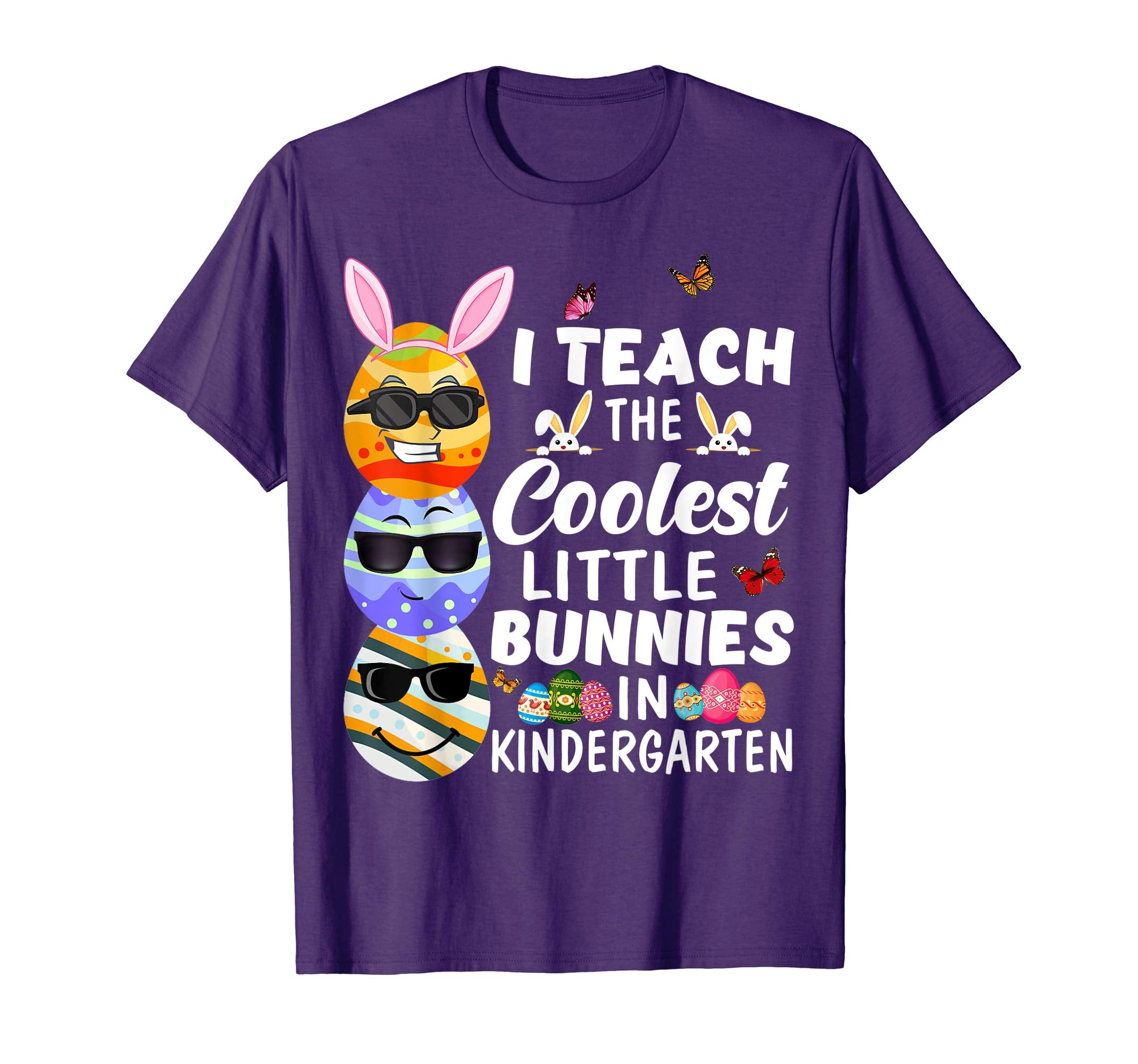 Easter Kindergarte Teacher Shirt Easter Egg Emoji Funny Gift