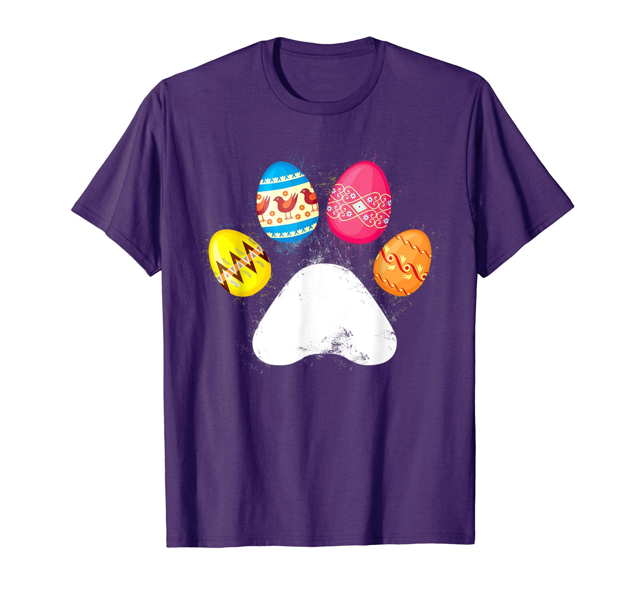 Easter Eggs Paw T shirt Easter Gift for Dog lovers