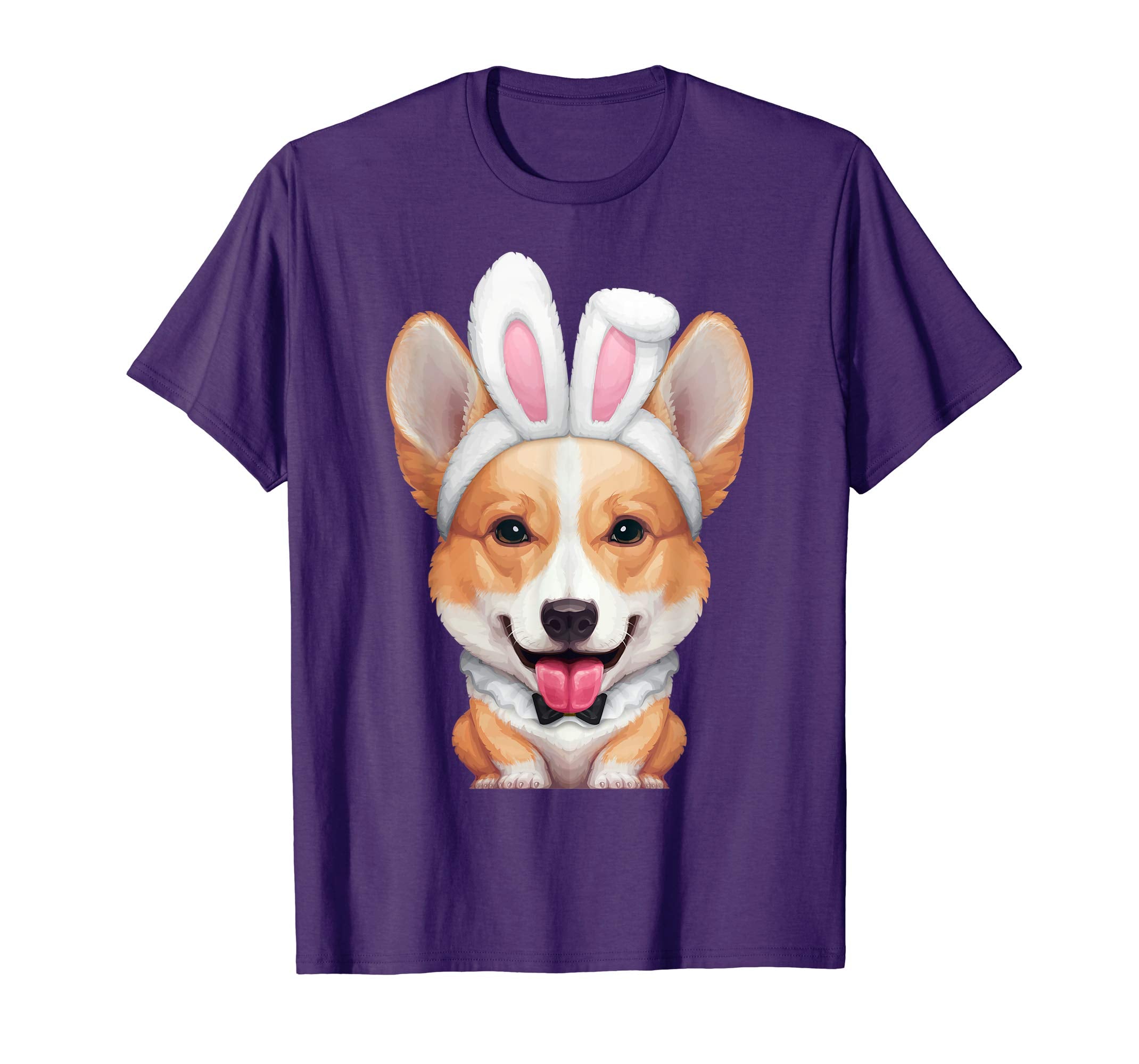 Welsh Corgi in the Easter Bunny Costume T-Shirt