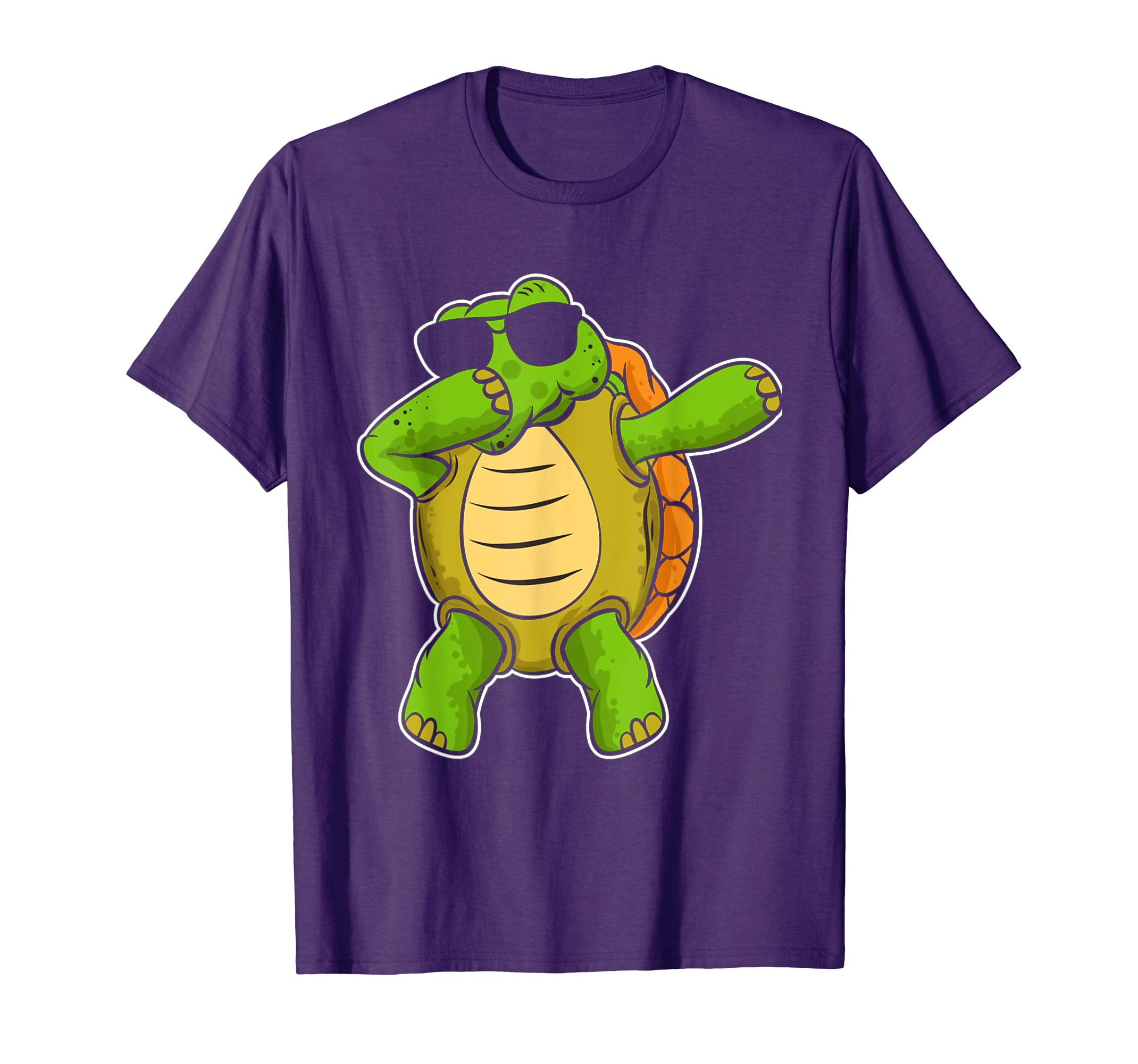 Dabbing Turtle T Shirt Girls Boys Birthday Easter Gift