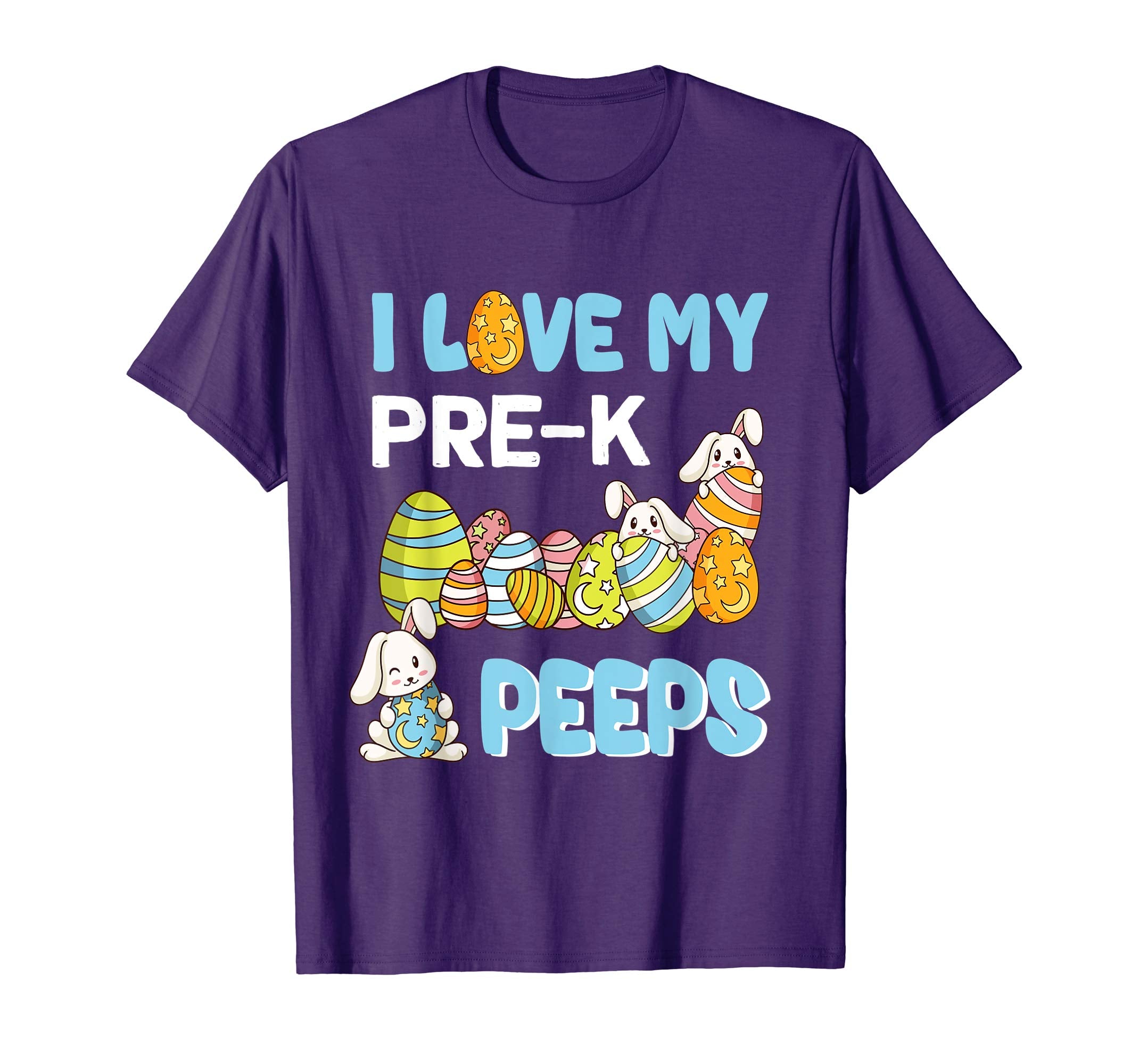 I Love My Pre-k Peeps T-Shirt Easter Day Gift