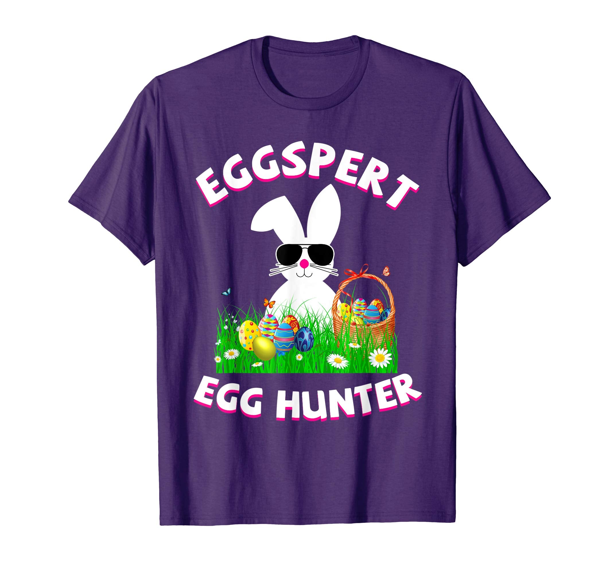 Eggspert Hunter Shirt Egg Hunter Easter Bunny For Kids