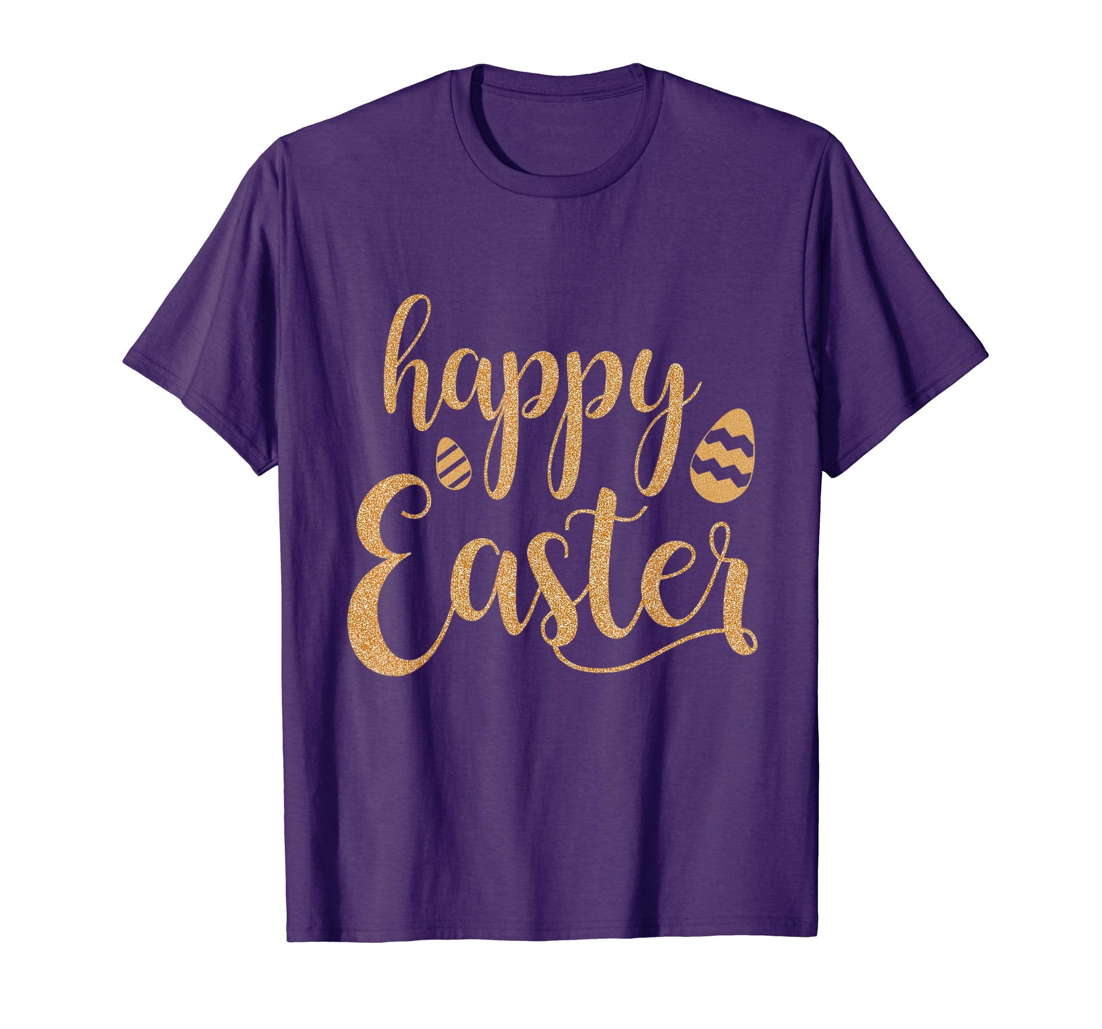 Golden Happy Easter T-Shirt