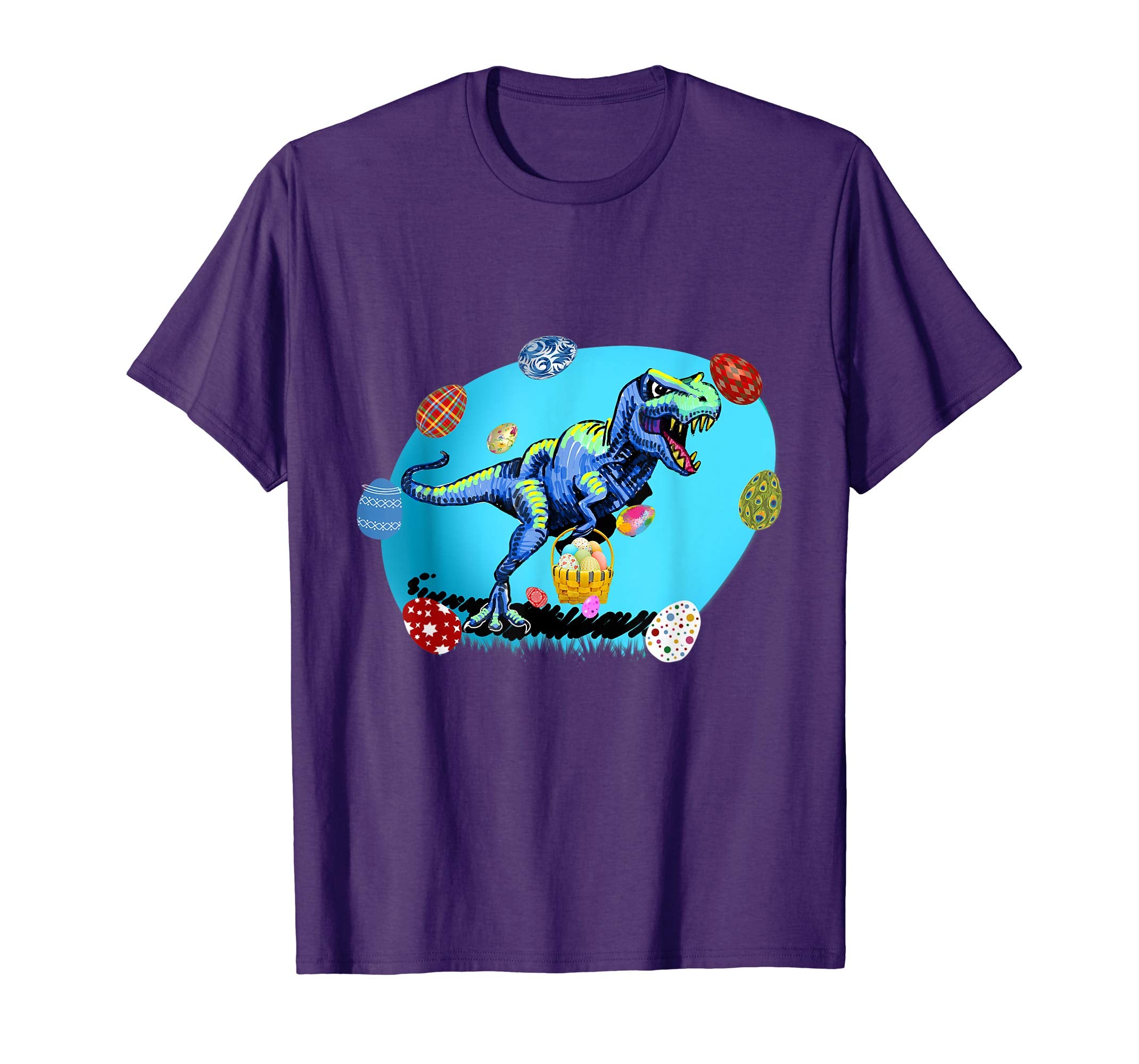 I Love to Hunt Eggs Shirt Funny Gift Dinosaur Easter