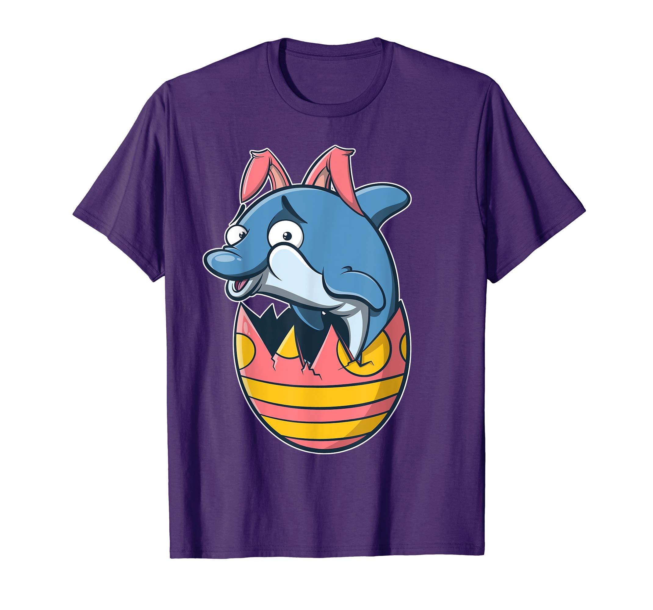 Dolphin Bunny Easter T Shirt for Boys, Girls, &amp; Adults