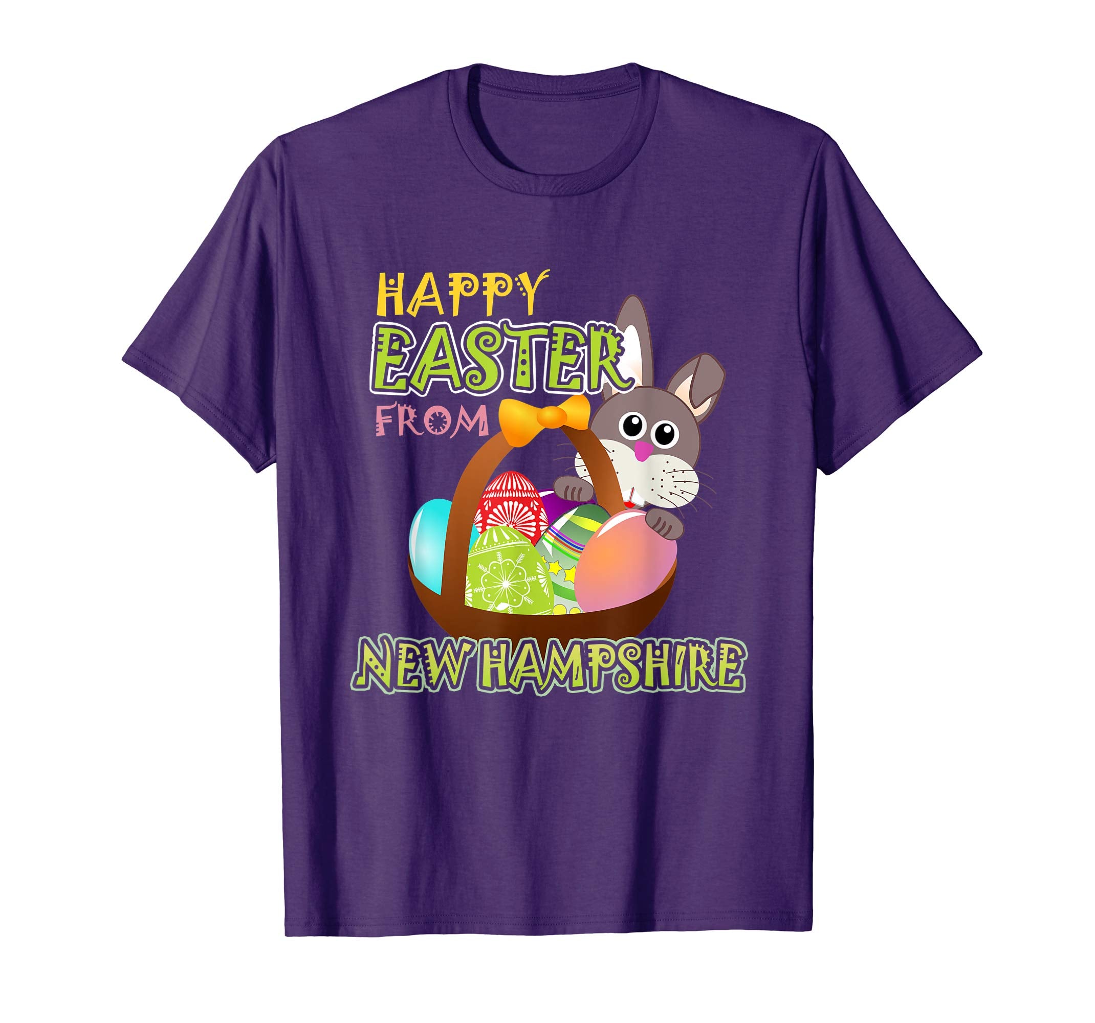Happy Easter from New Hampshire Funny States T-Shirt