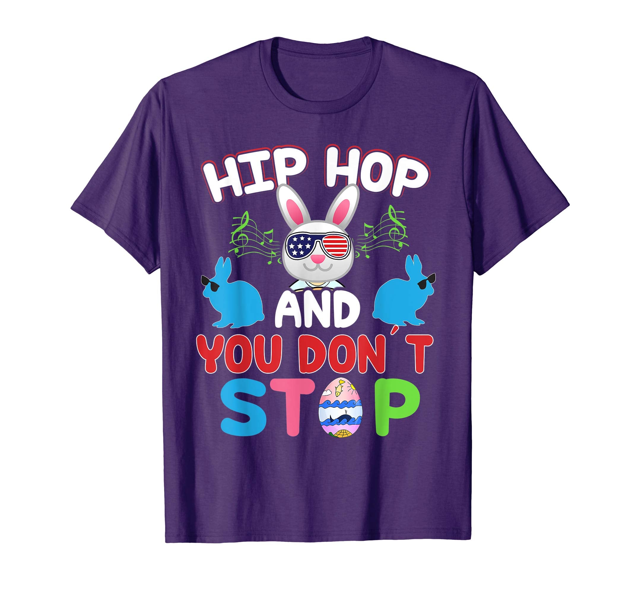 Hip Hop And You Don't Stop Boy Girls Easter Sunday T Shirt
