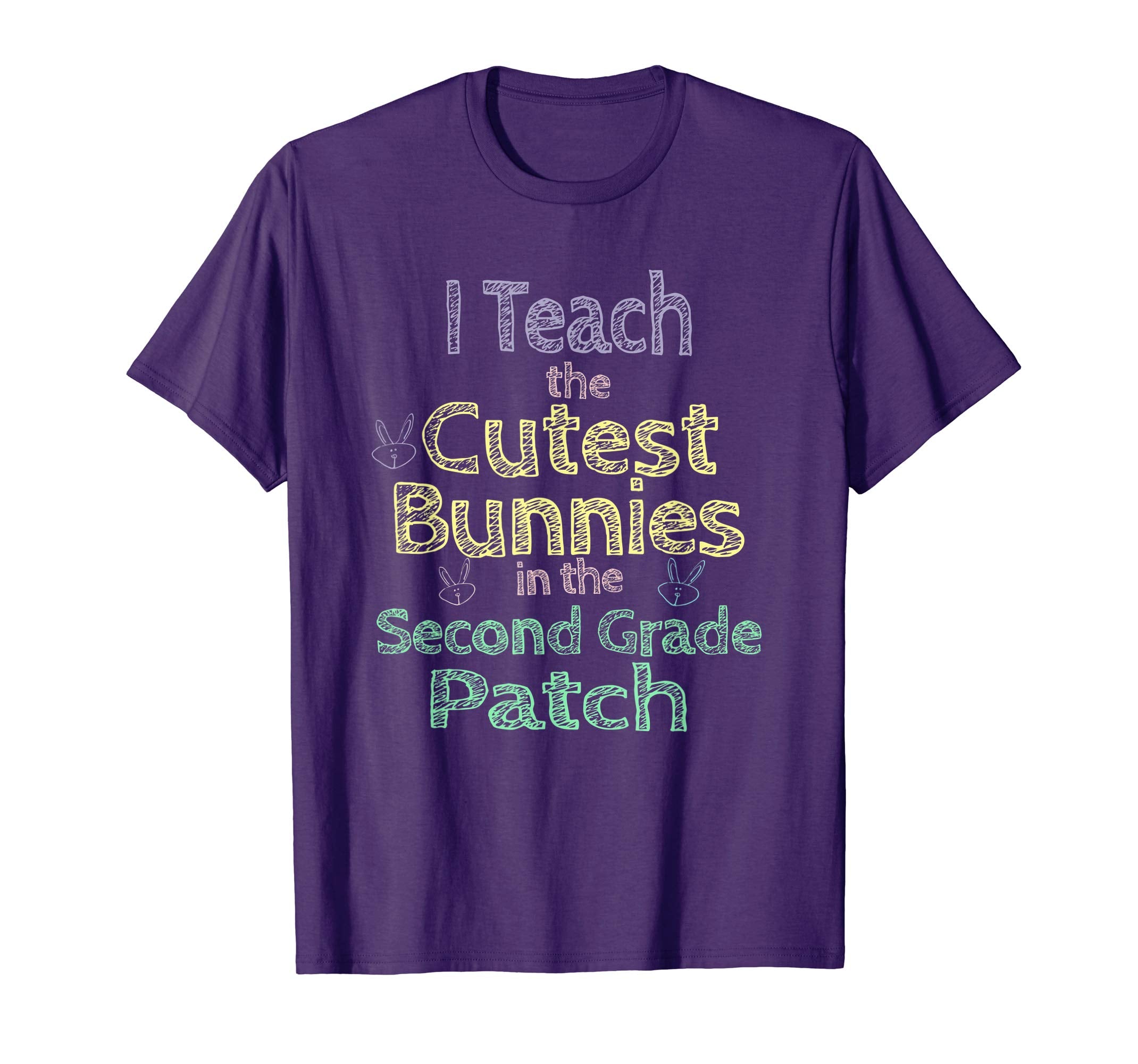 Second Grade Teacher T-Shirt for Spring and Easter