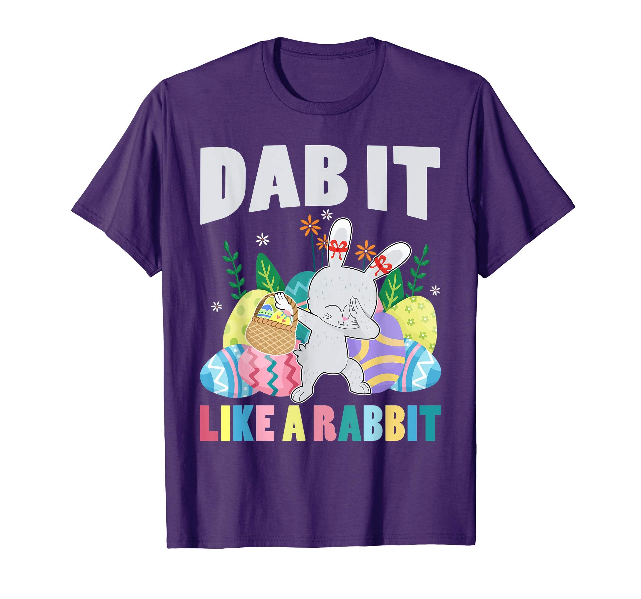 Dab-It-Like-A-Rabbit T-shirt Funny Easter Day