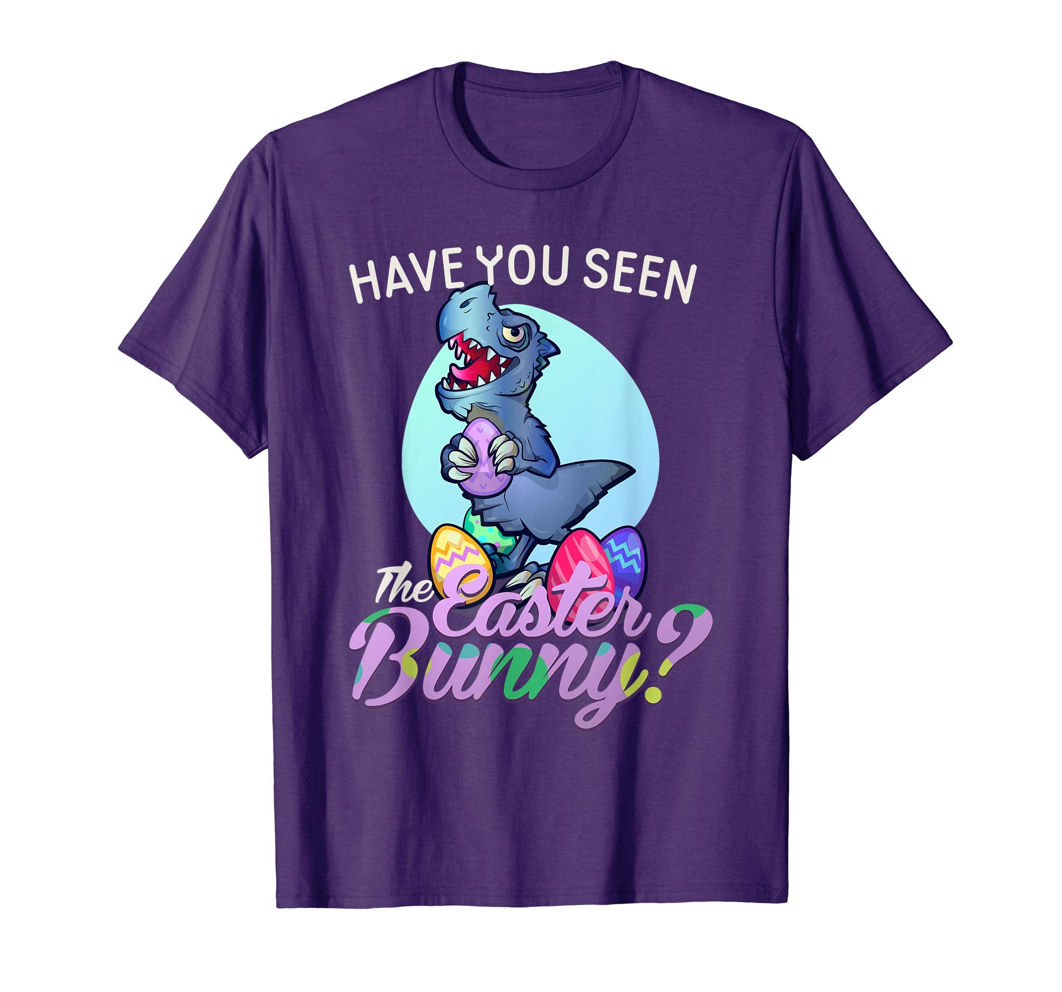 Easter Bunny Dinosaur T-Rex Eggs Gift T Shirt boys girls