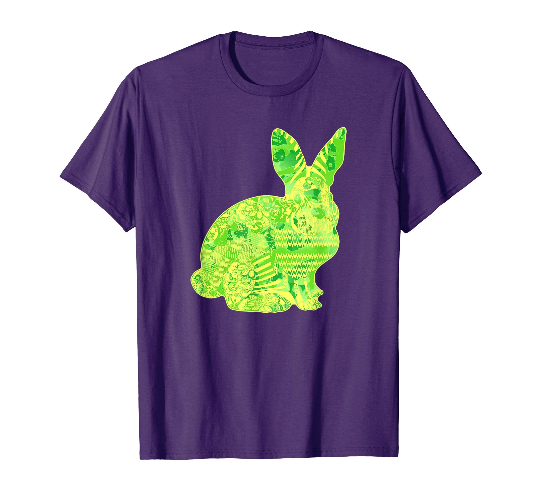 Artistic Ethno EASTER BUNNY Silhouette 3 - Fun T-Shirt