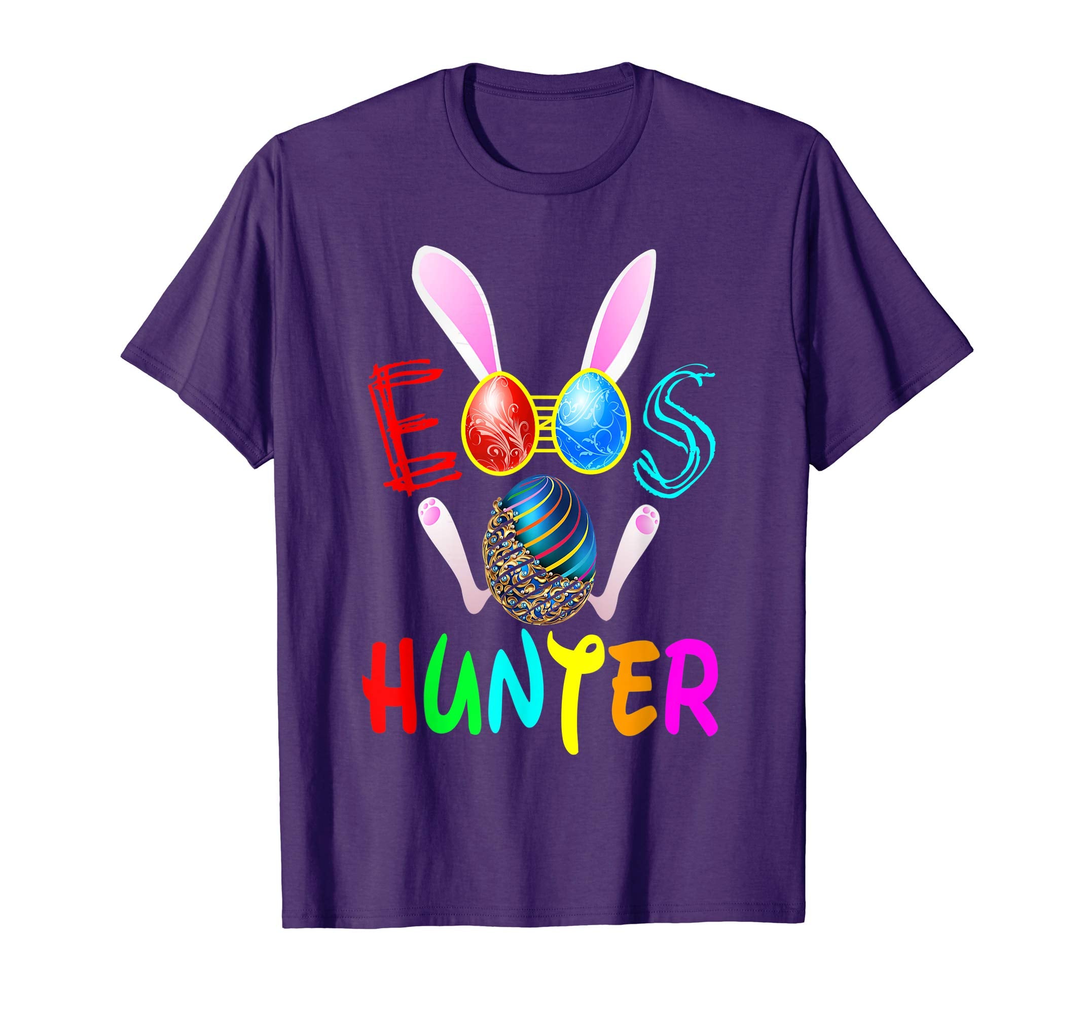 Hunter Shirt Egg Hunter Easter Bunny T-Shirt For Easter Kids