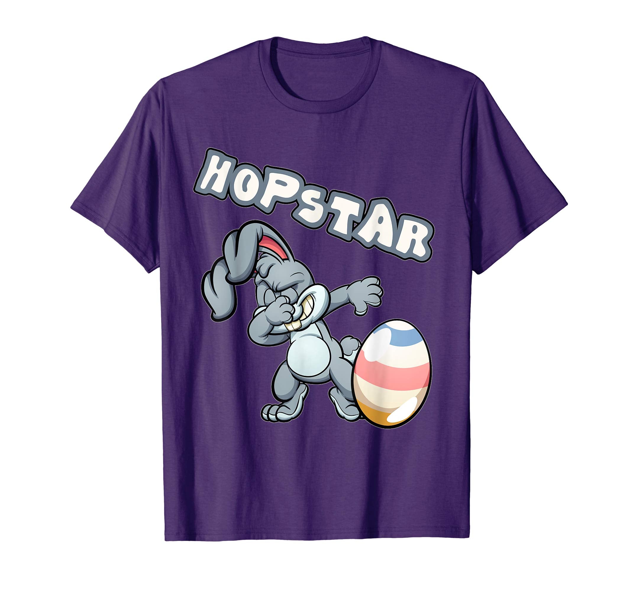 Easter Shirt For Kids Boys Girls Dabbing Easter Bunny Gift
