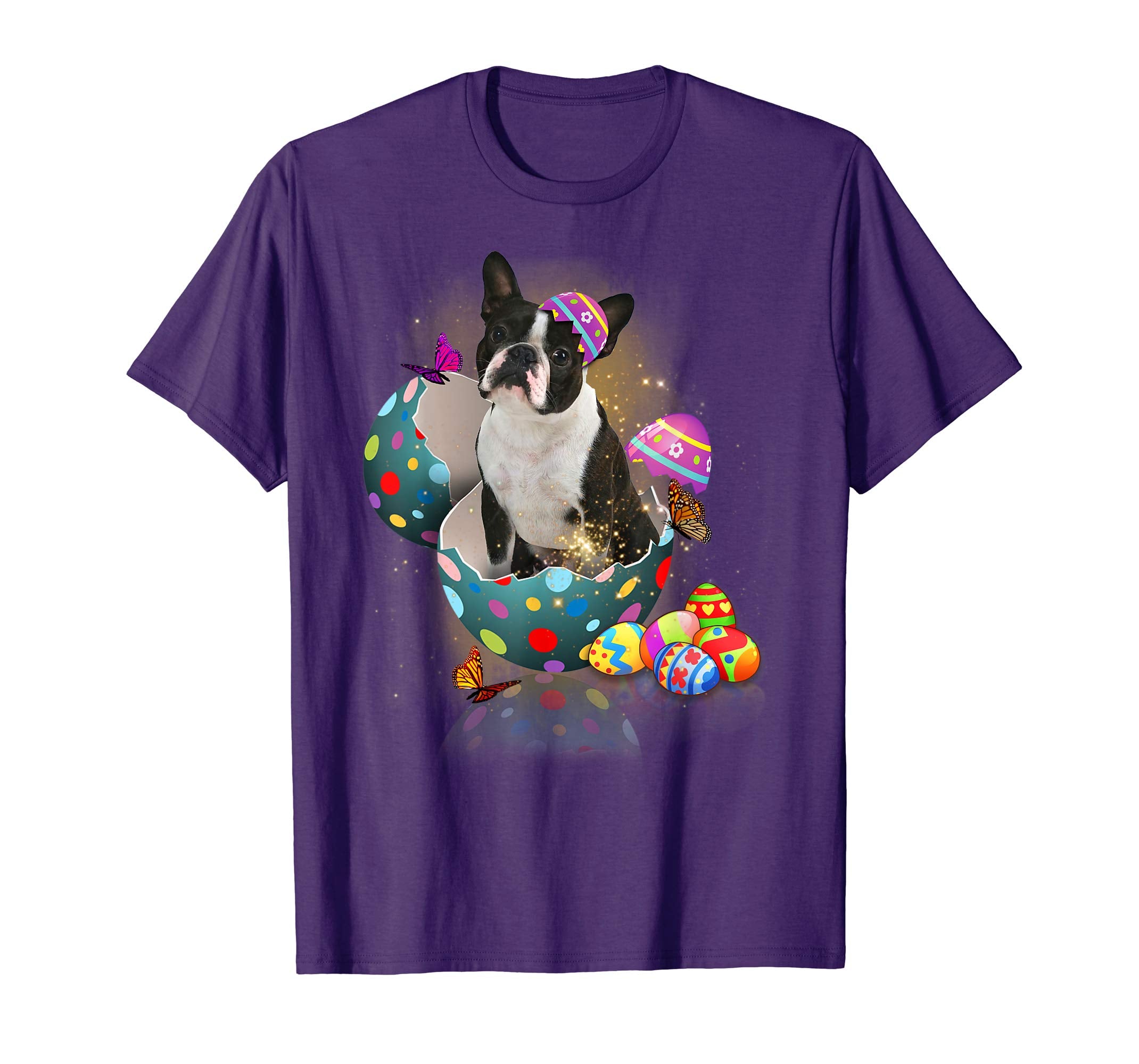 Baby Bulldog Hatching From Easter Egg Bulldog Easter Shirt