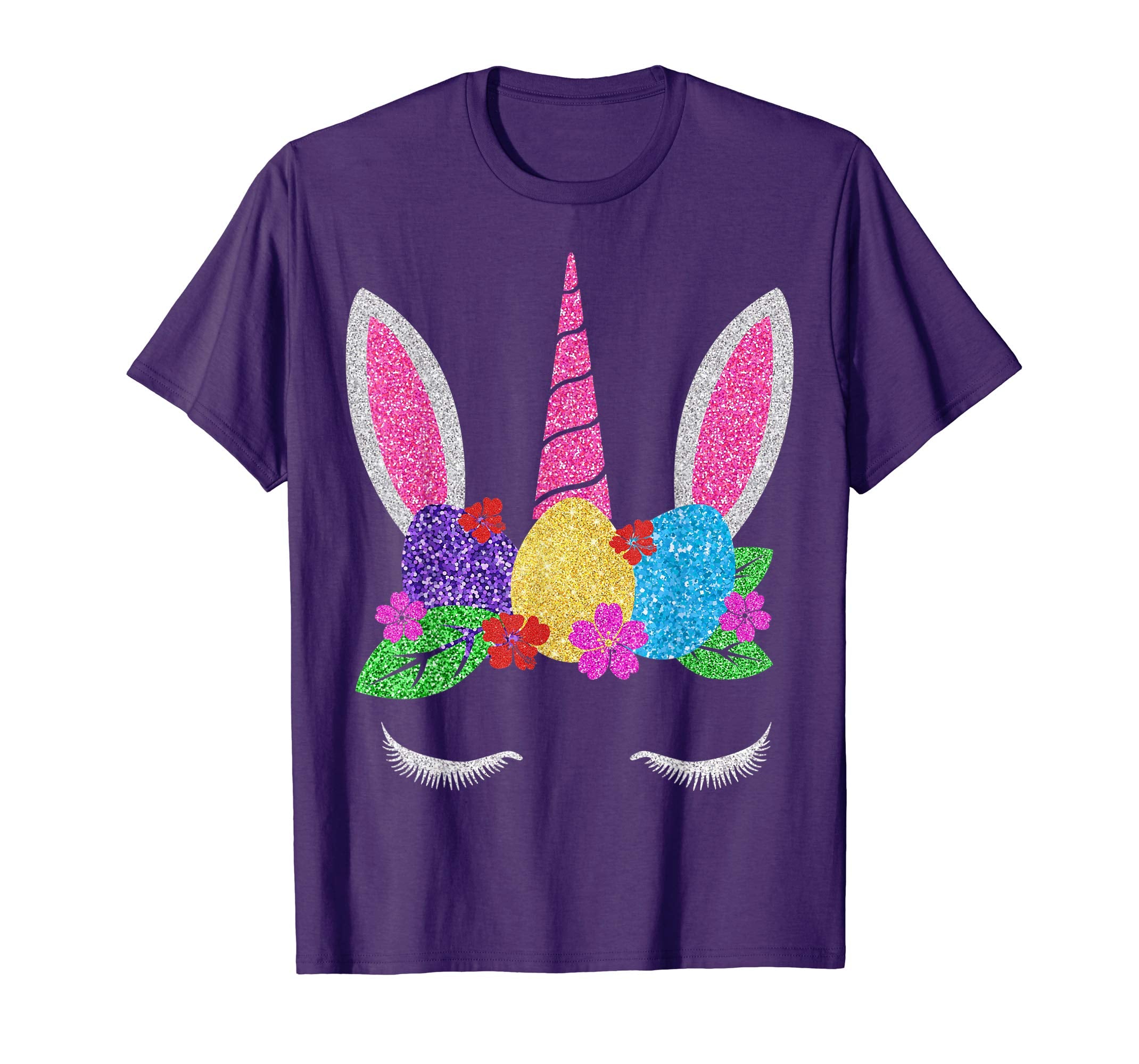 Unicorn Bunny Easter Shirt for Girls &amp; Women