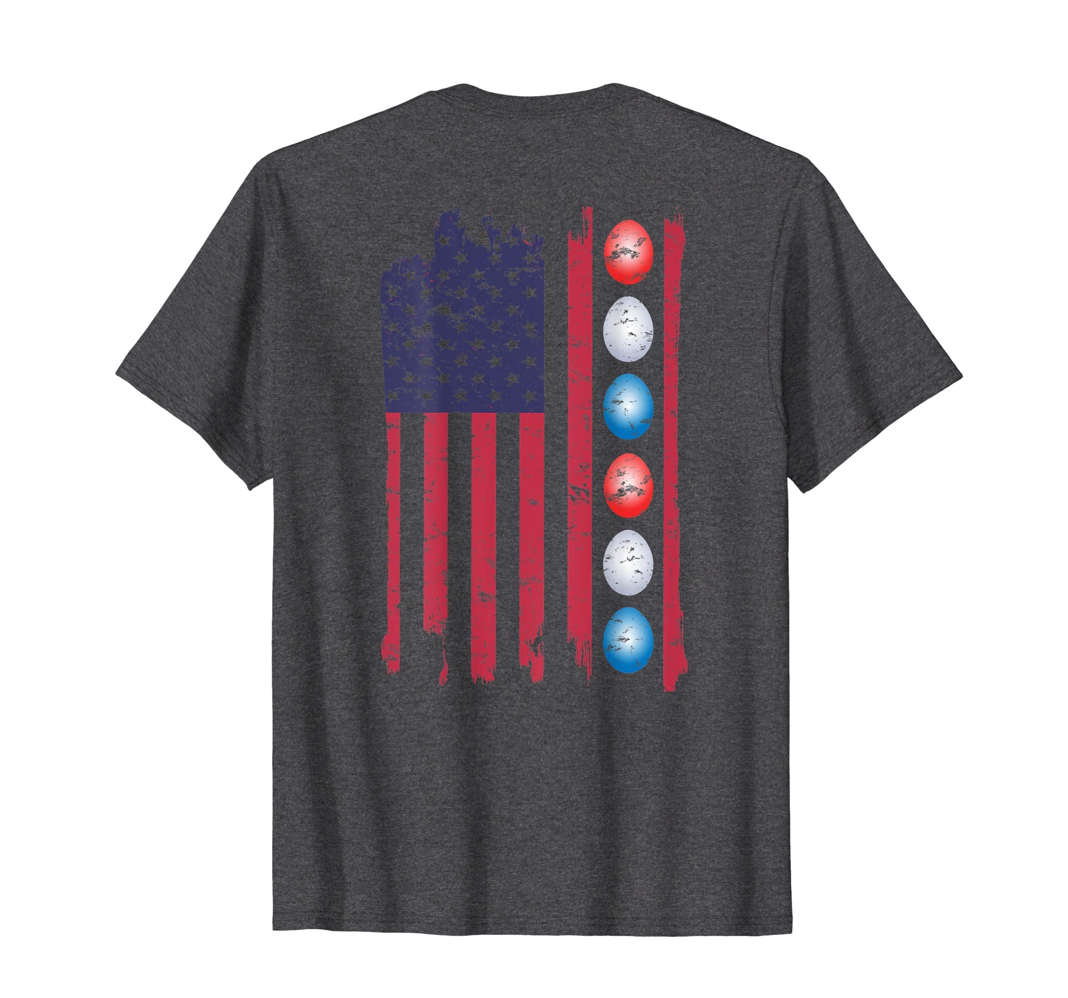 Funny Easter TShirt American Flag Easter Egg Gift