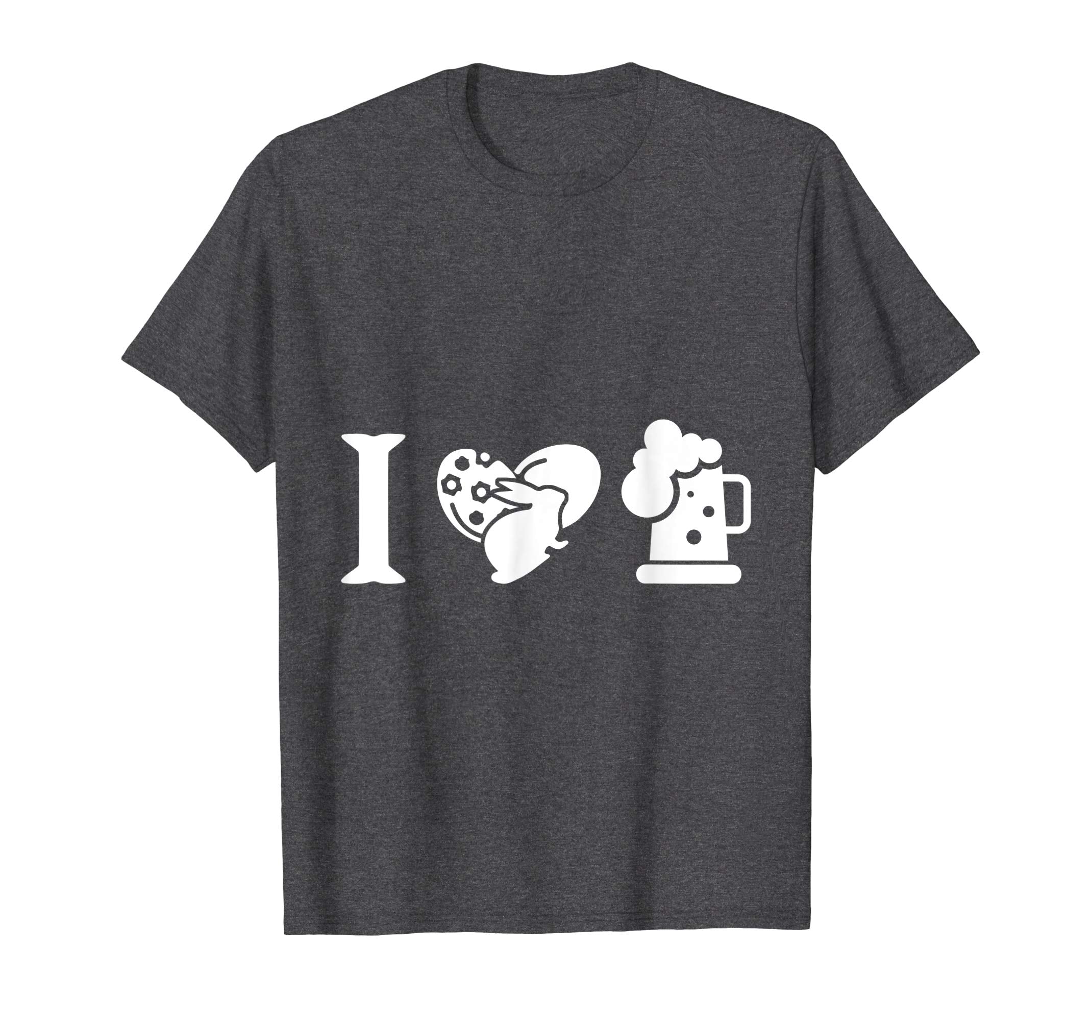 I Love Bunny Beer Tee Easter Day T-Shirt Gifts Men Women