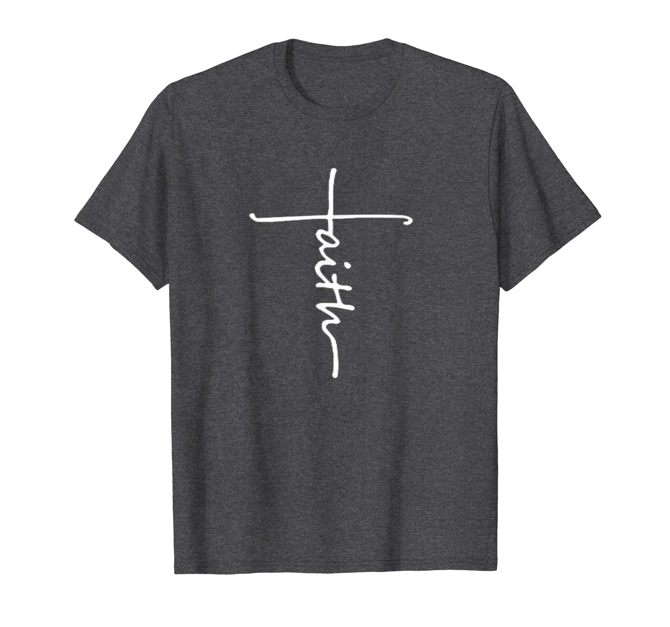 Faith and the Cross Christian Easter T-Shirt