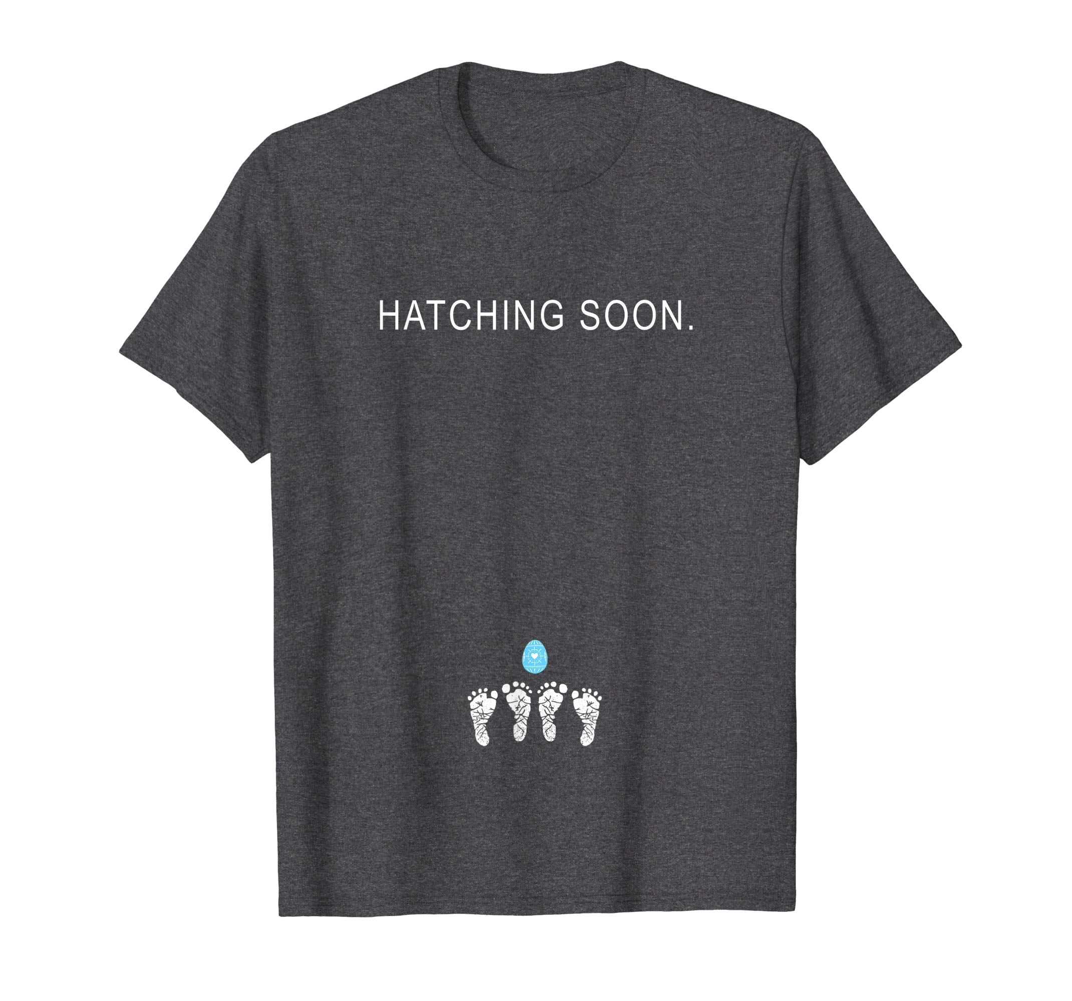 Expecting Mom Hatching Soon Easter Egg Twin Pregnancy Tshirt