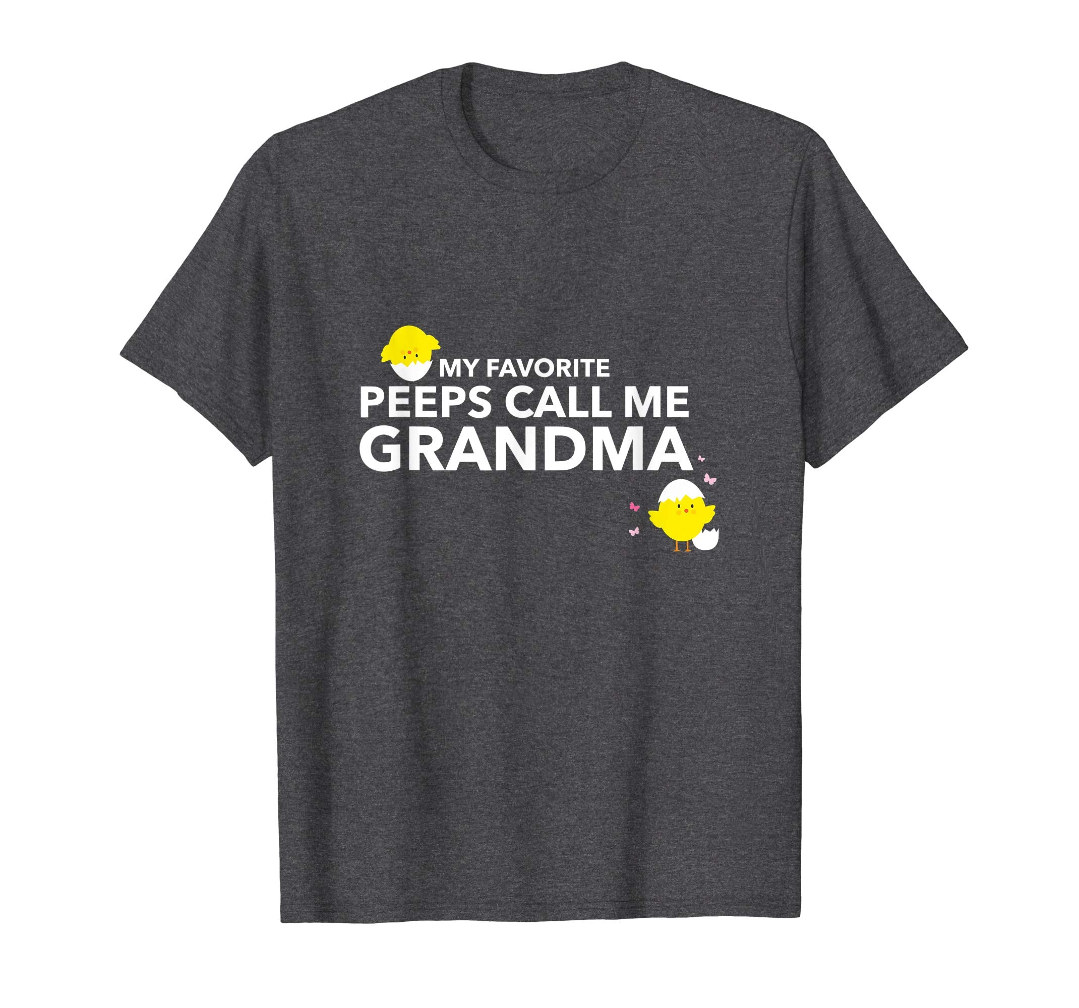 My Favorite Peeps Call Me Grandma Grandkids Easter T-Shirt