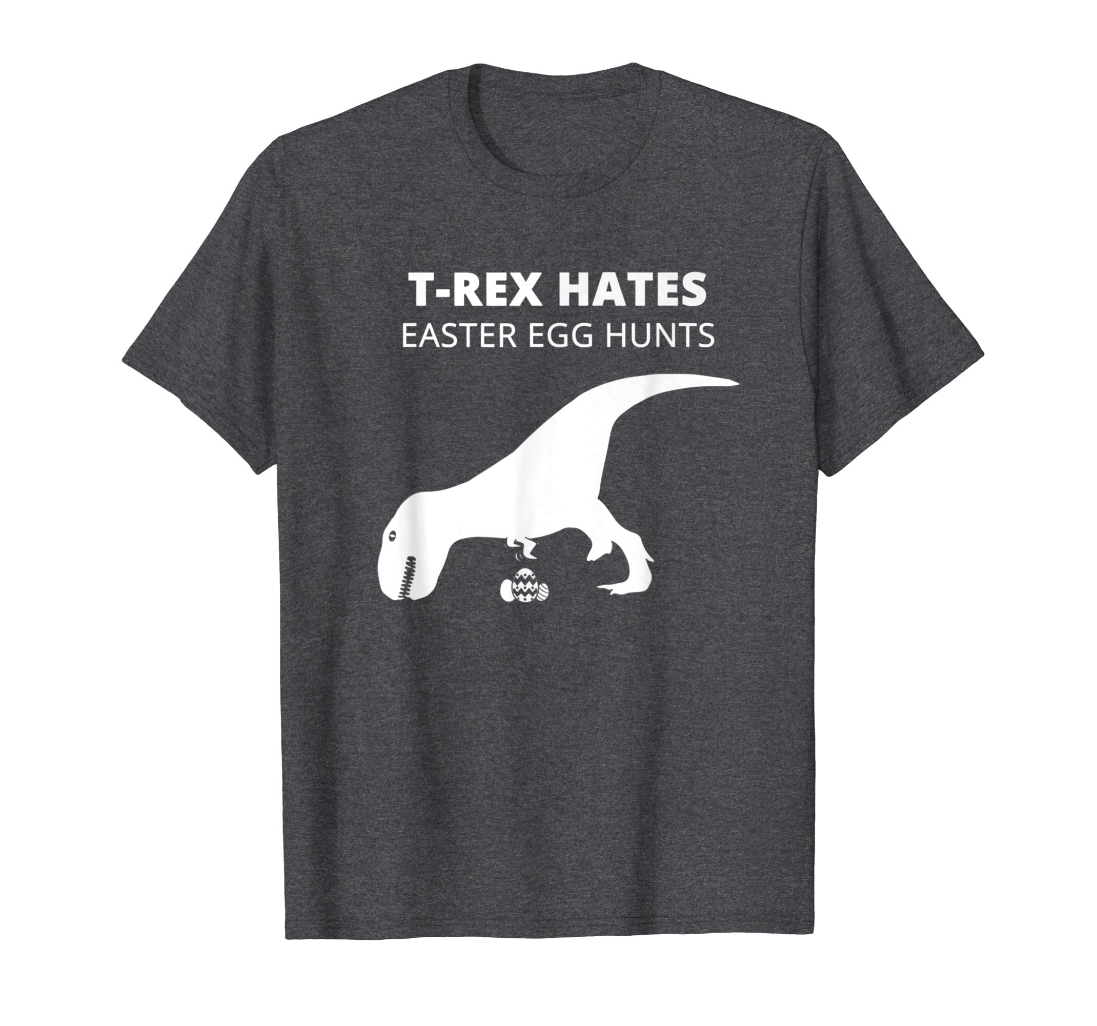 T-Rex Hates Easter Egg Hunts T-Shirt- Men's, Women's, Kids
