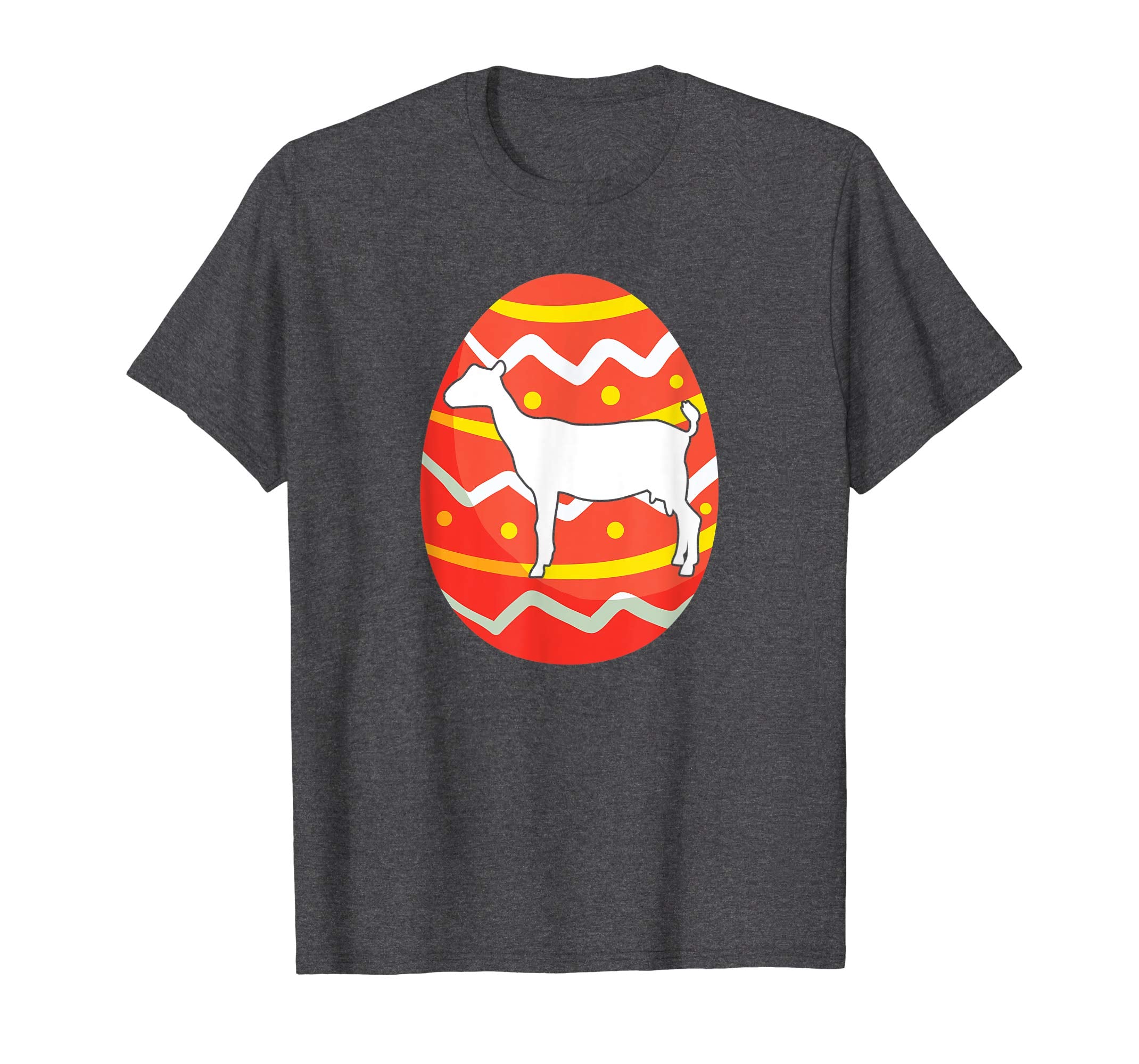 Happy Goat Easter Bunny Egg T-Shirt for Kids Boys Girls