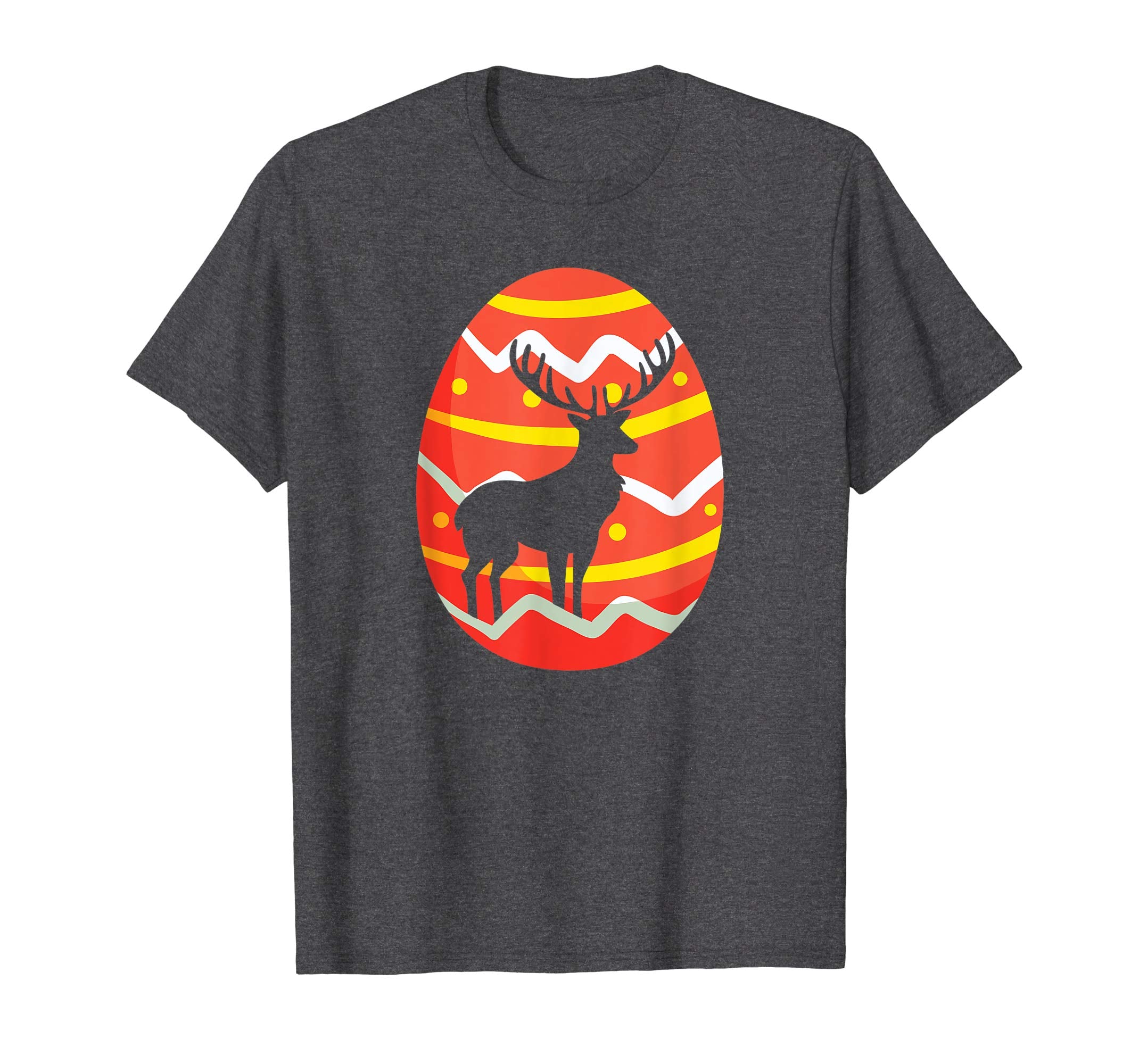 Funny Deer Easter Egg T-Shirt Gifts for Kids Boys Girls