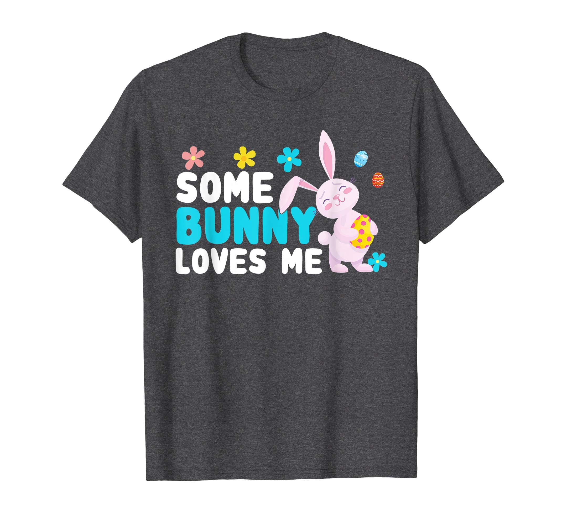 Easter T-Shirt Some Bunny Loves Me Cute Pun Rabbit