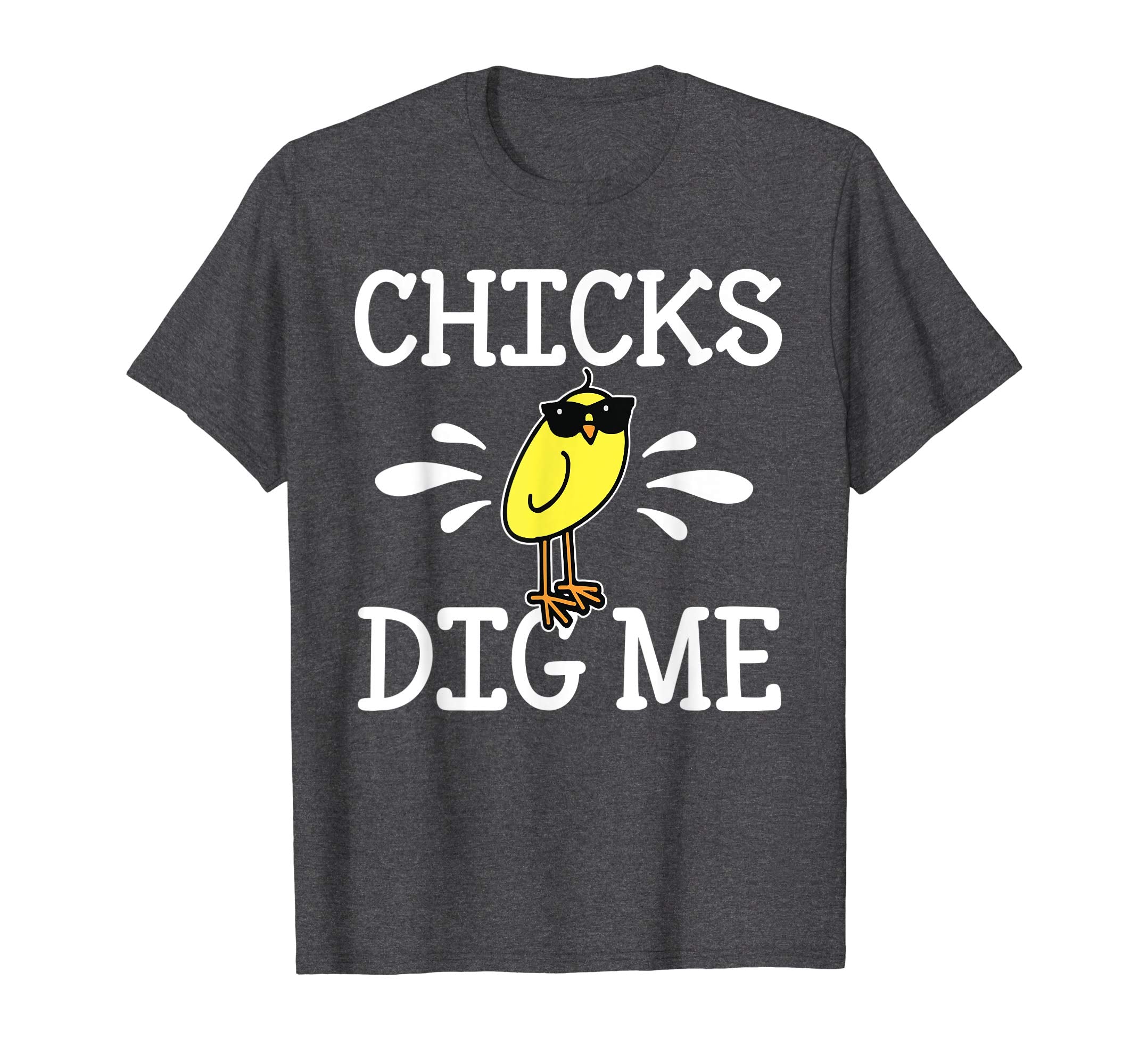 Cool Smile Chick Happy Easter Day Shirt Chicks Dig Me