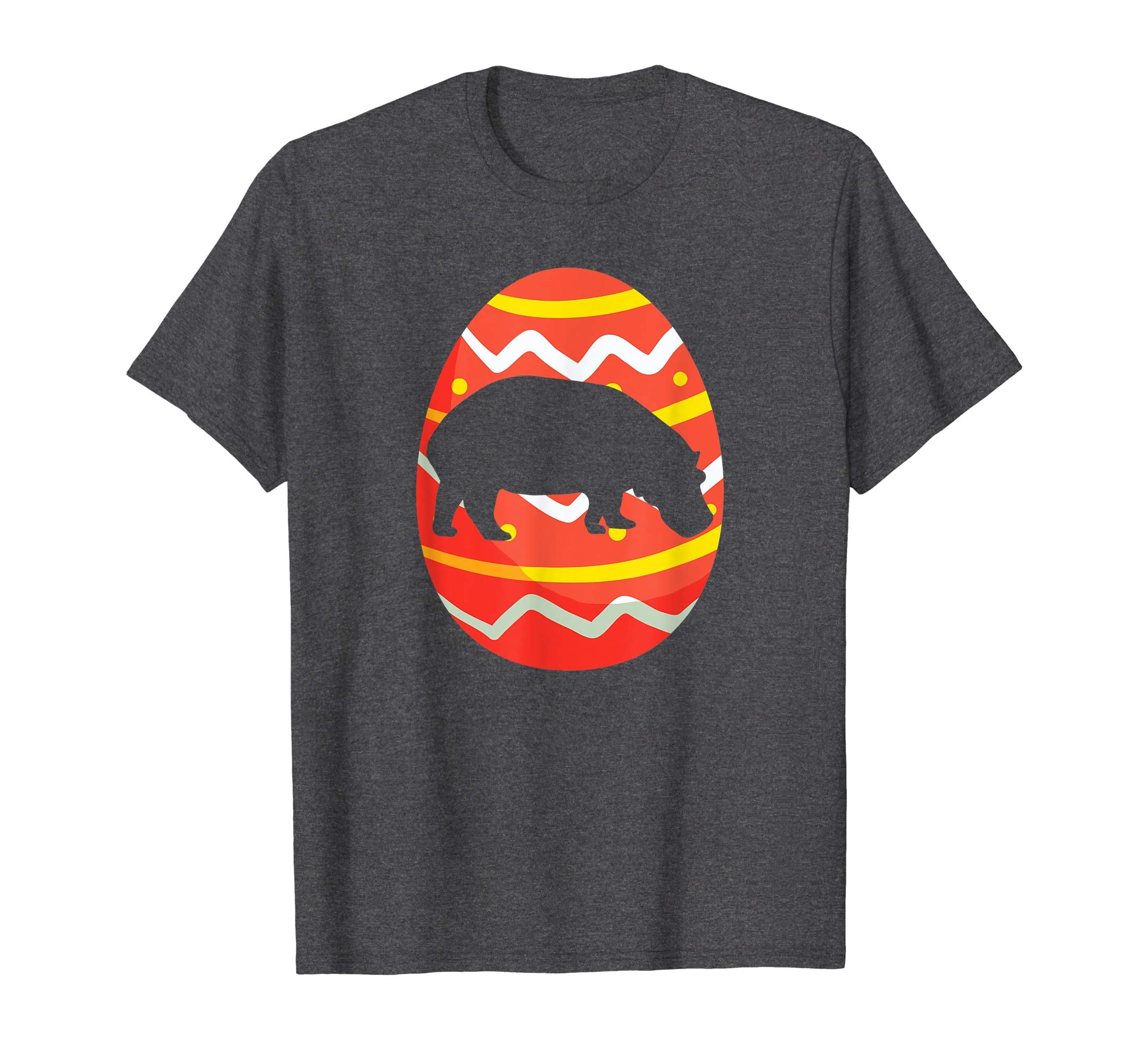 Funny Hippo Easter Eggs T-Shirt Gifts for Kids Boys Girls