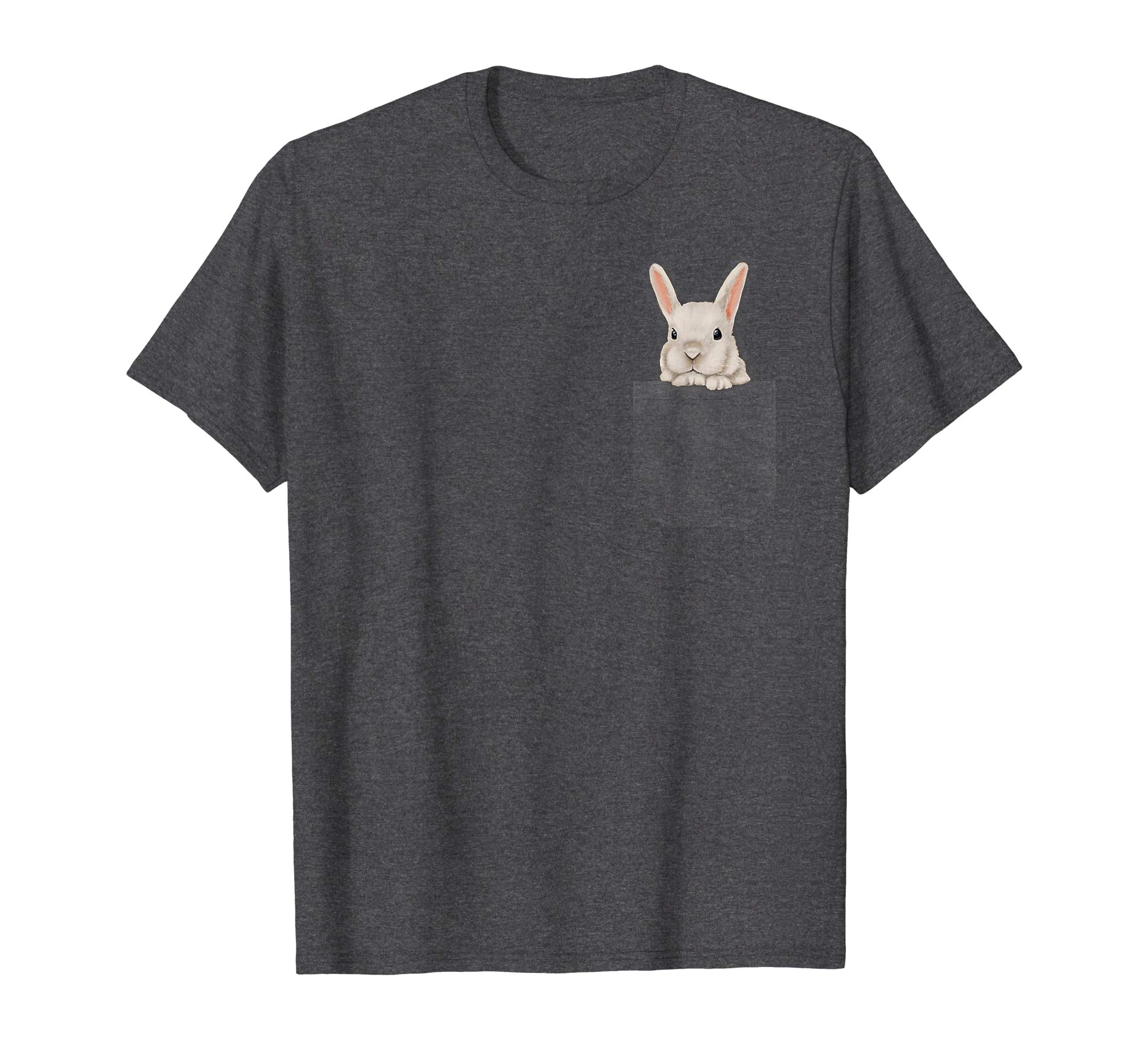 Funny Cute Bunny In Your Pocket Animal Easter Rabbit T-Shirt