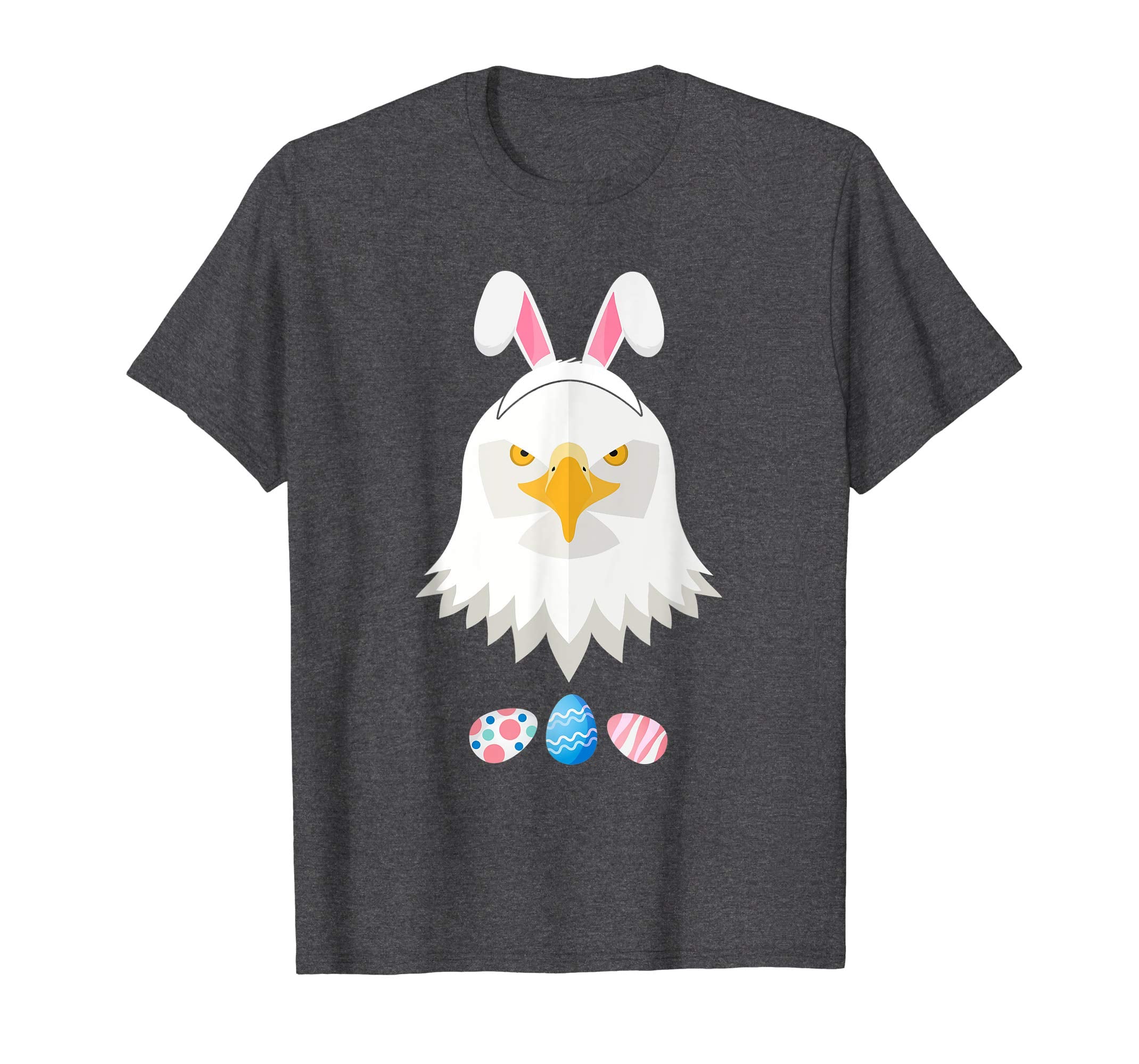 Funny Easter Eagle With Bunny Ears And Eggs T Shirt