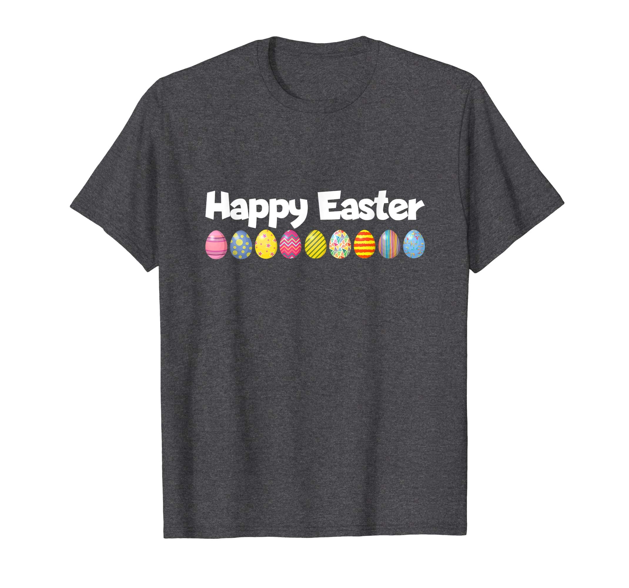 Happy Easter with Colorful Eggs T-Shirt Gift Idea