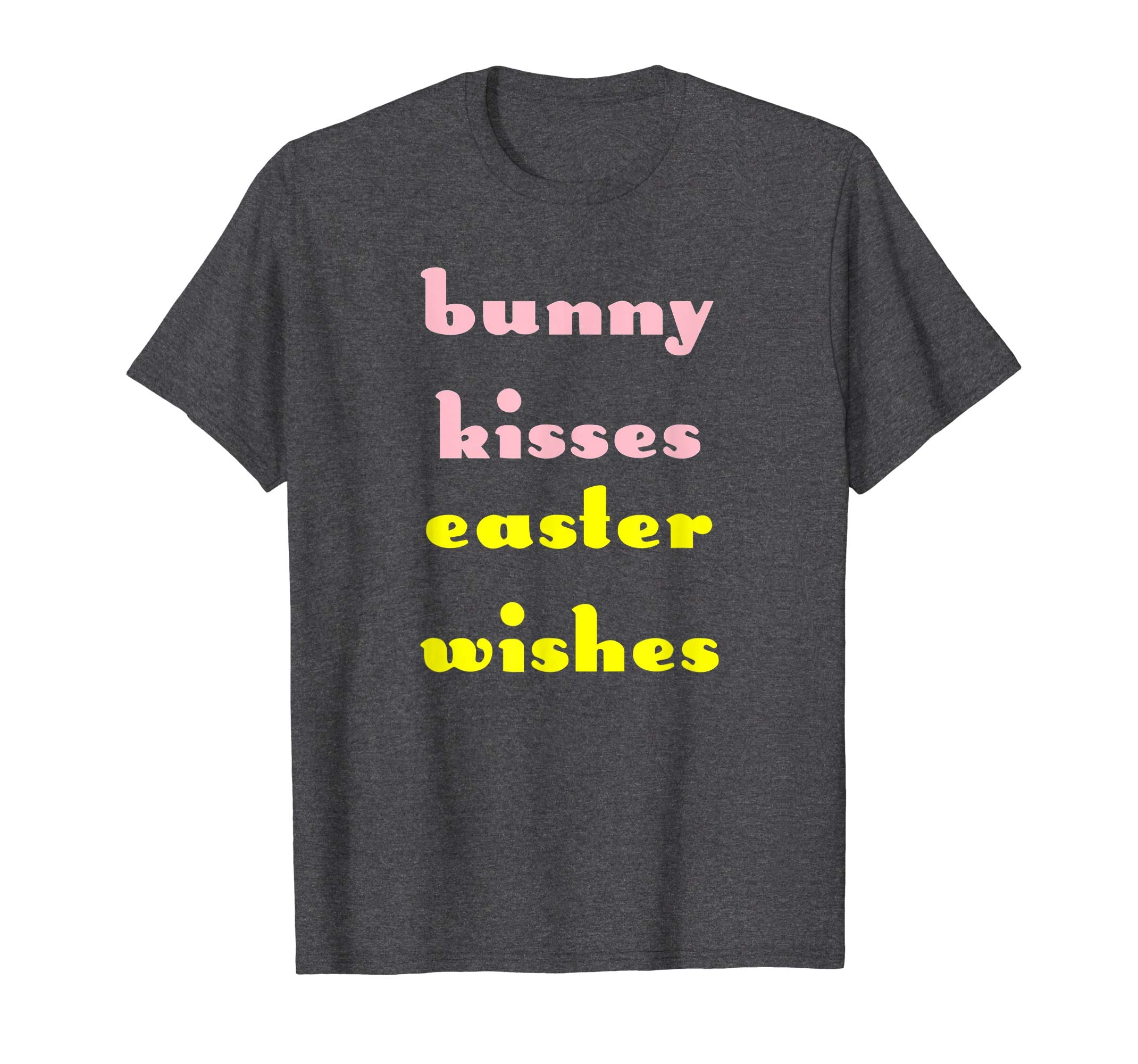 Bunny Kisses Easter Wishes T Shirt Easter Day Funny Gift