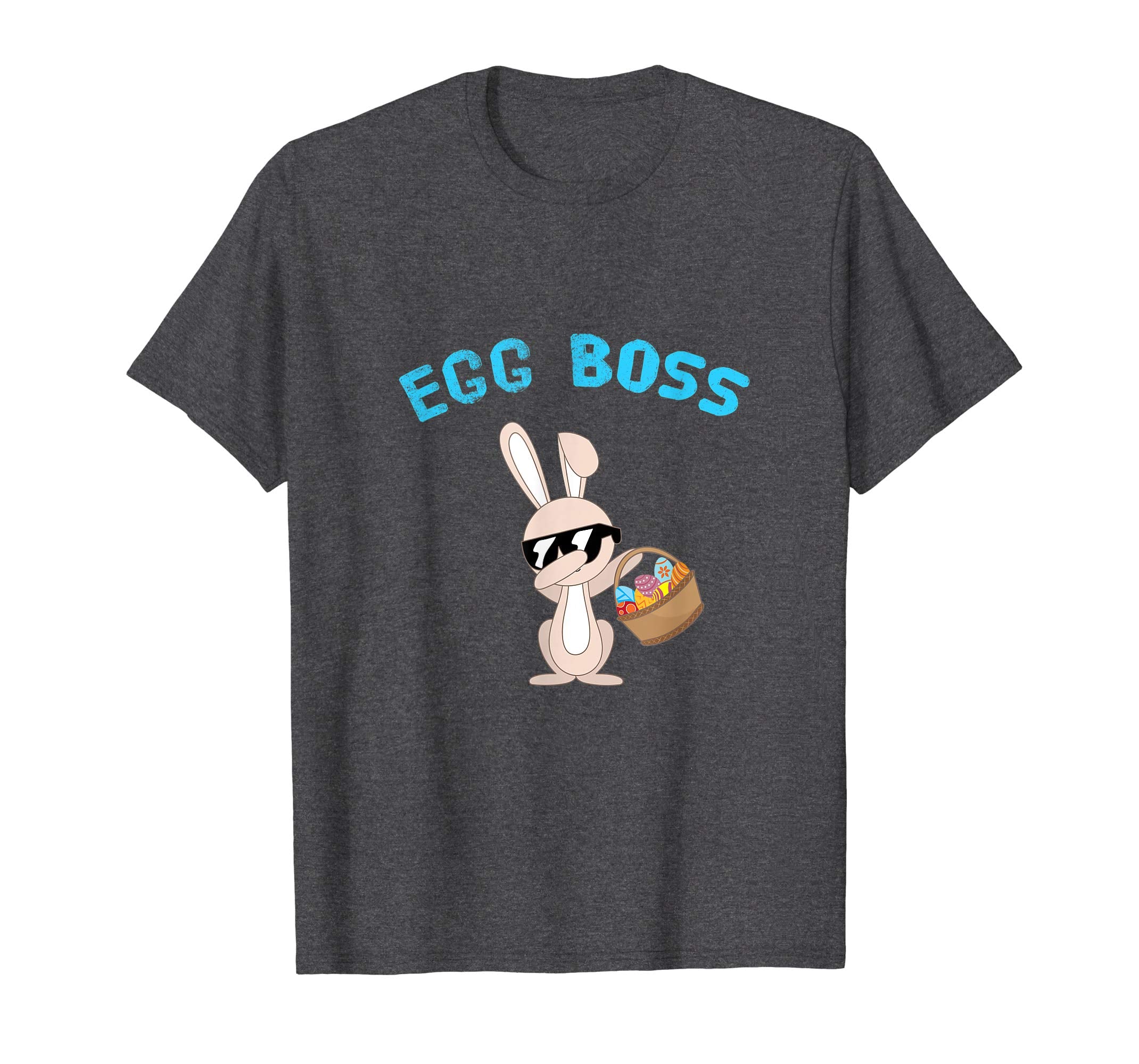 Easter Bunny Eggs Boss T shirt Gifts for Kids Boys Girls