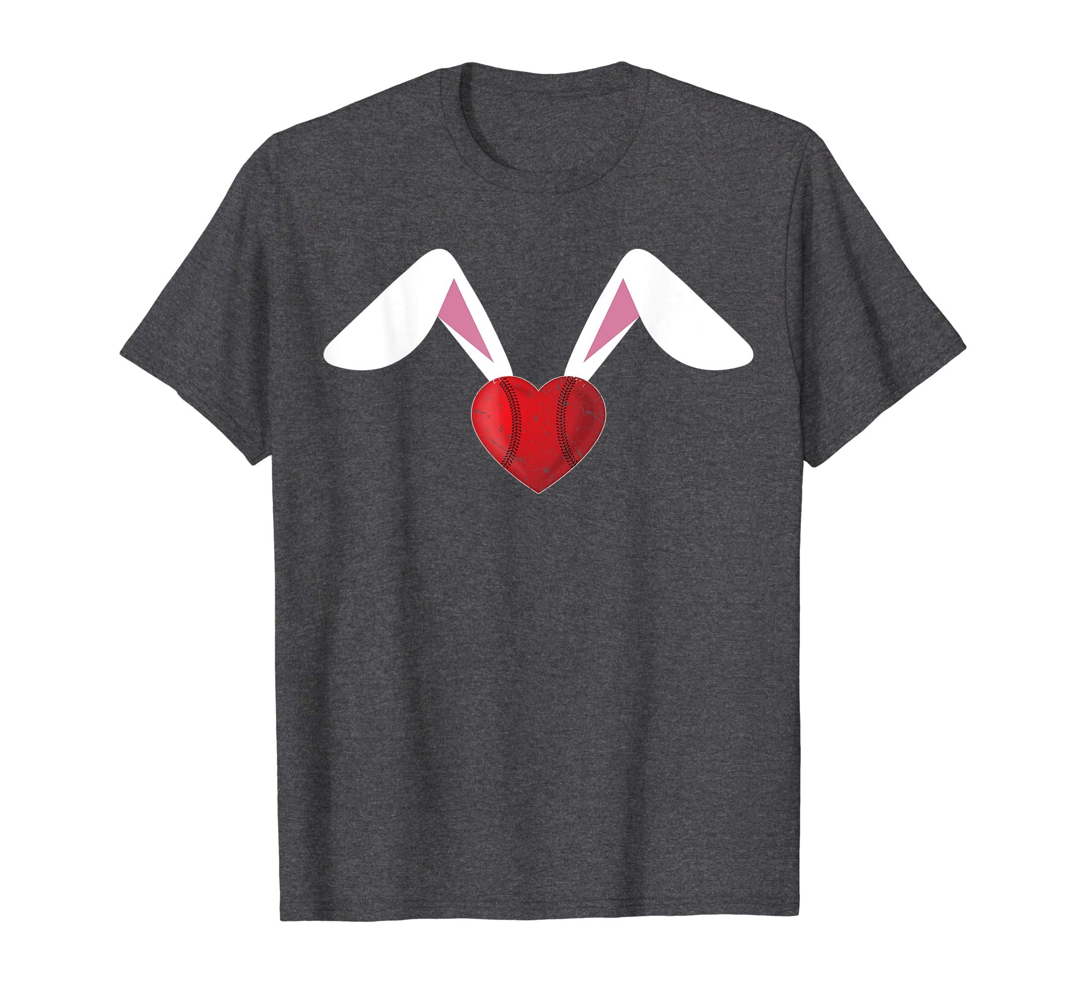 Baseball Heart Vintage Easter Shirt Boys Kids Gifts