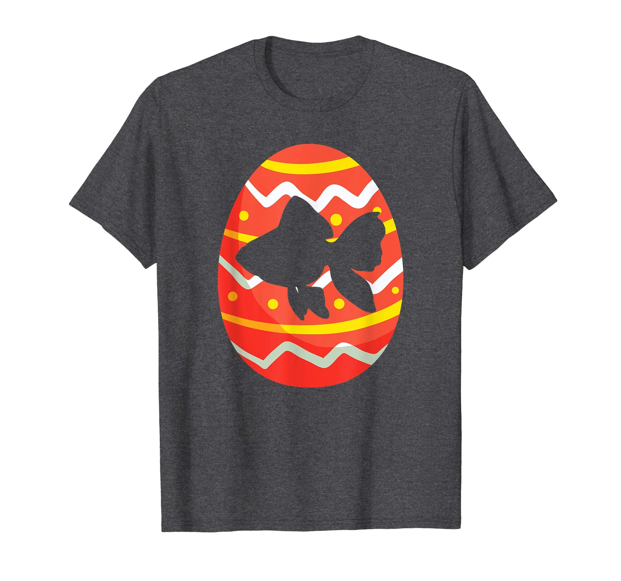 Happy Fish Easter Bunny Egg T-Shirt for Kids Boys Girls